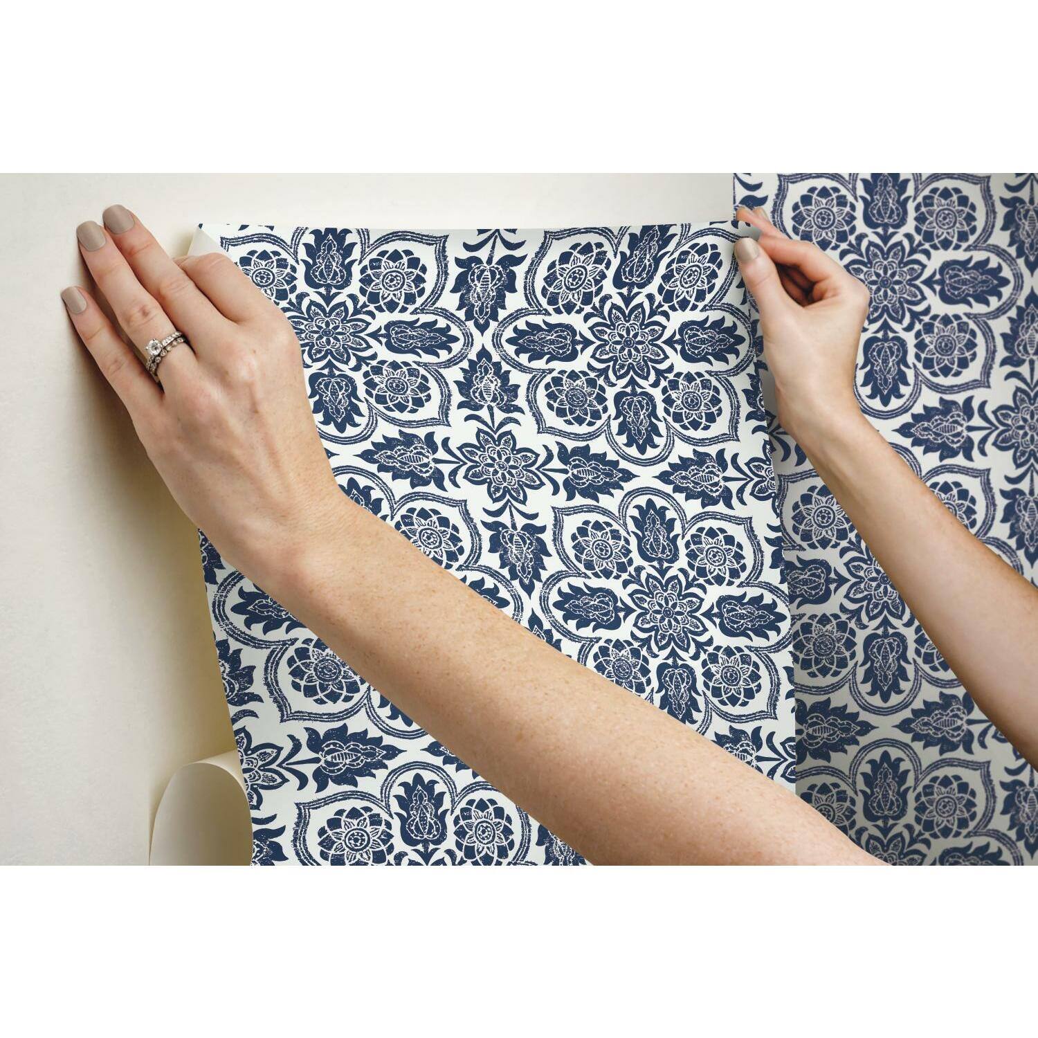 RoomMates Curators Gem Peel & Stick Wallpaper