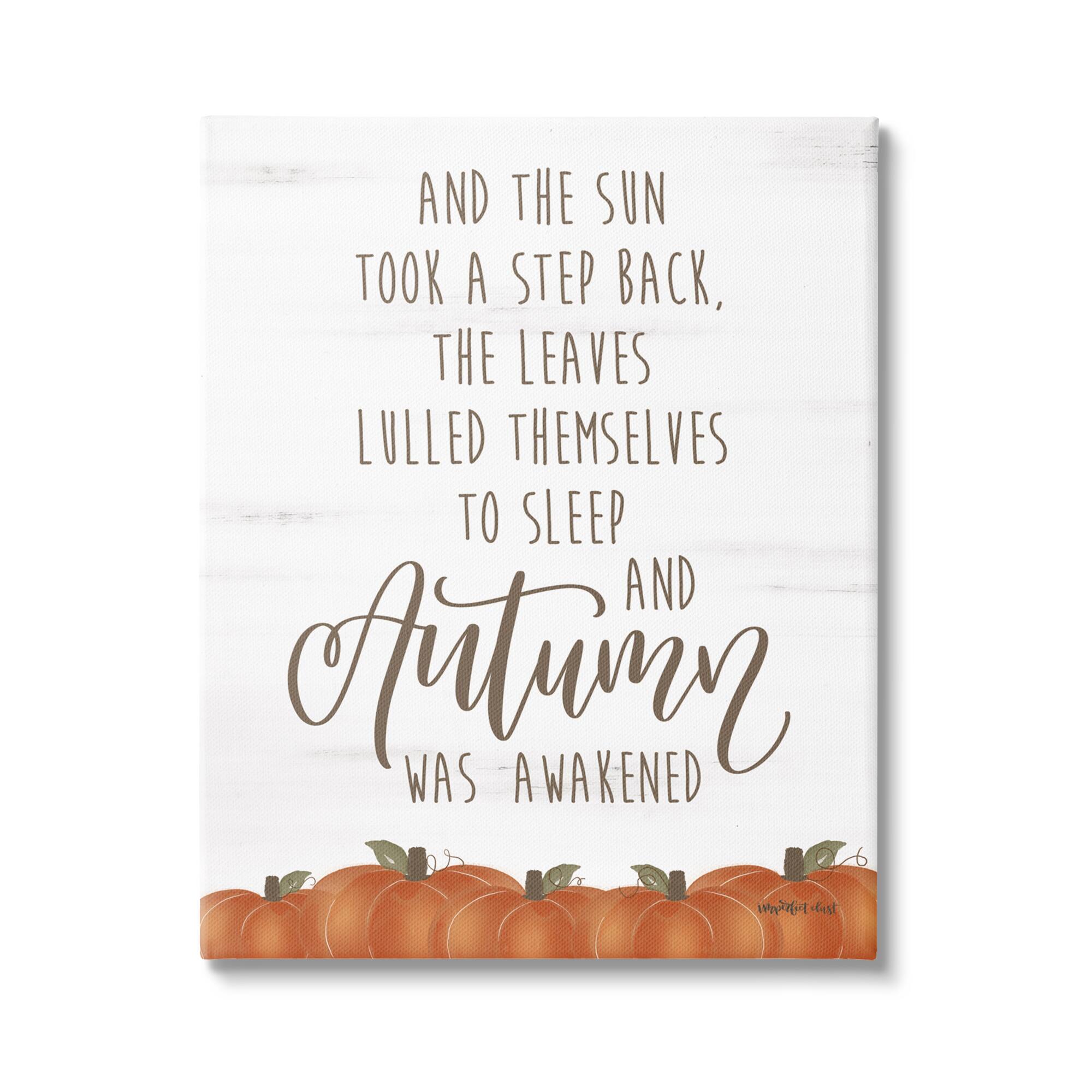 Stupell Industries Autumn Awakened Canvas Wall Art
