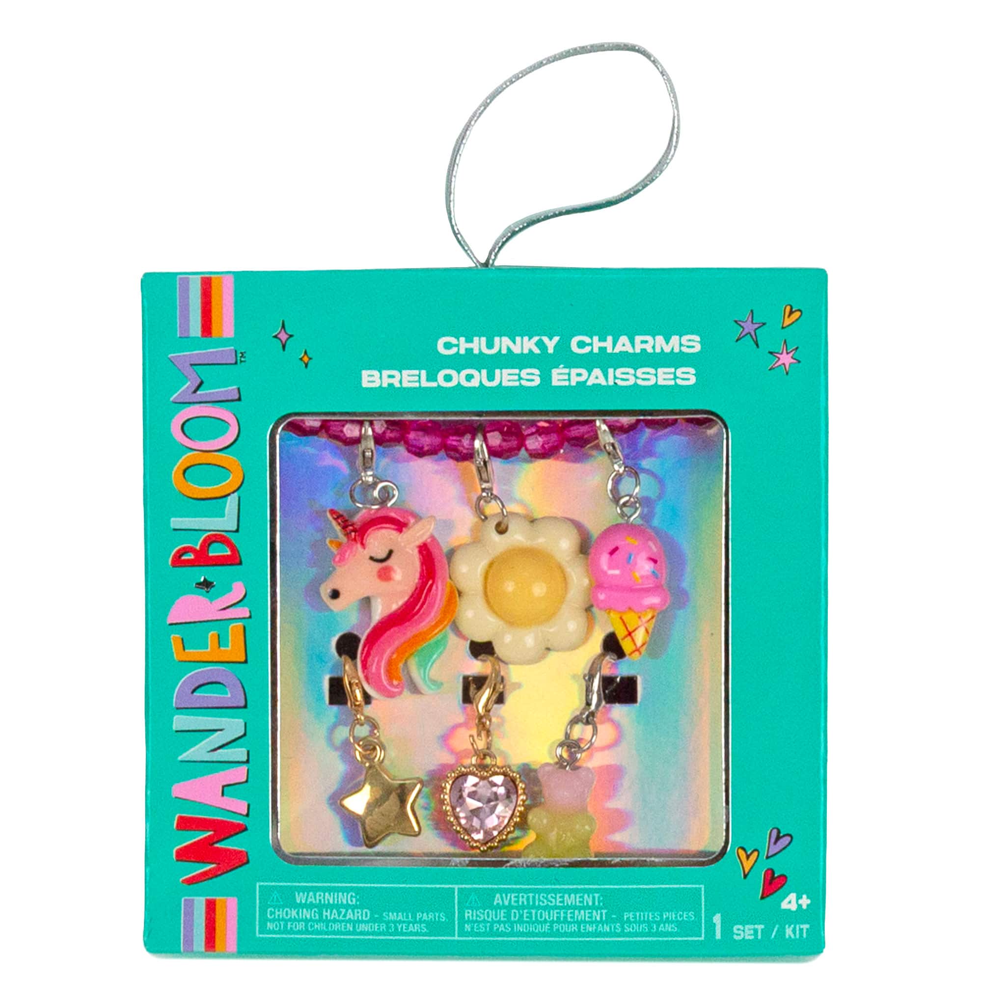 WanderBloom Chunky Charms Mini Jewelry Set