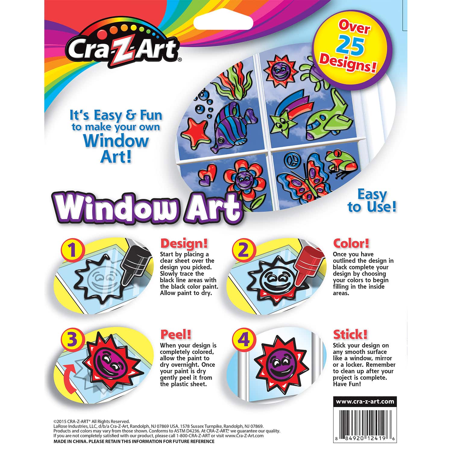 Cra-Z-Art® Window Art Set