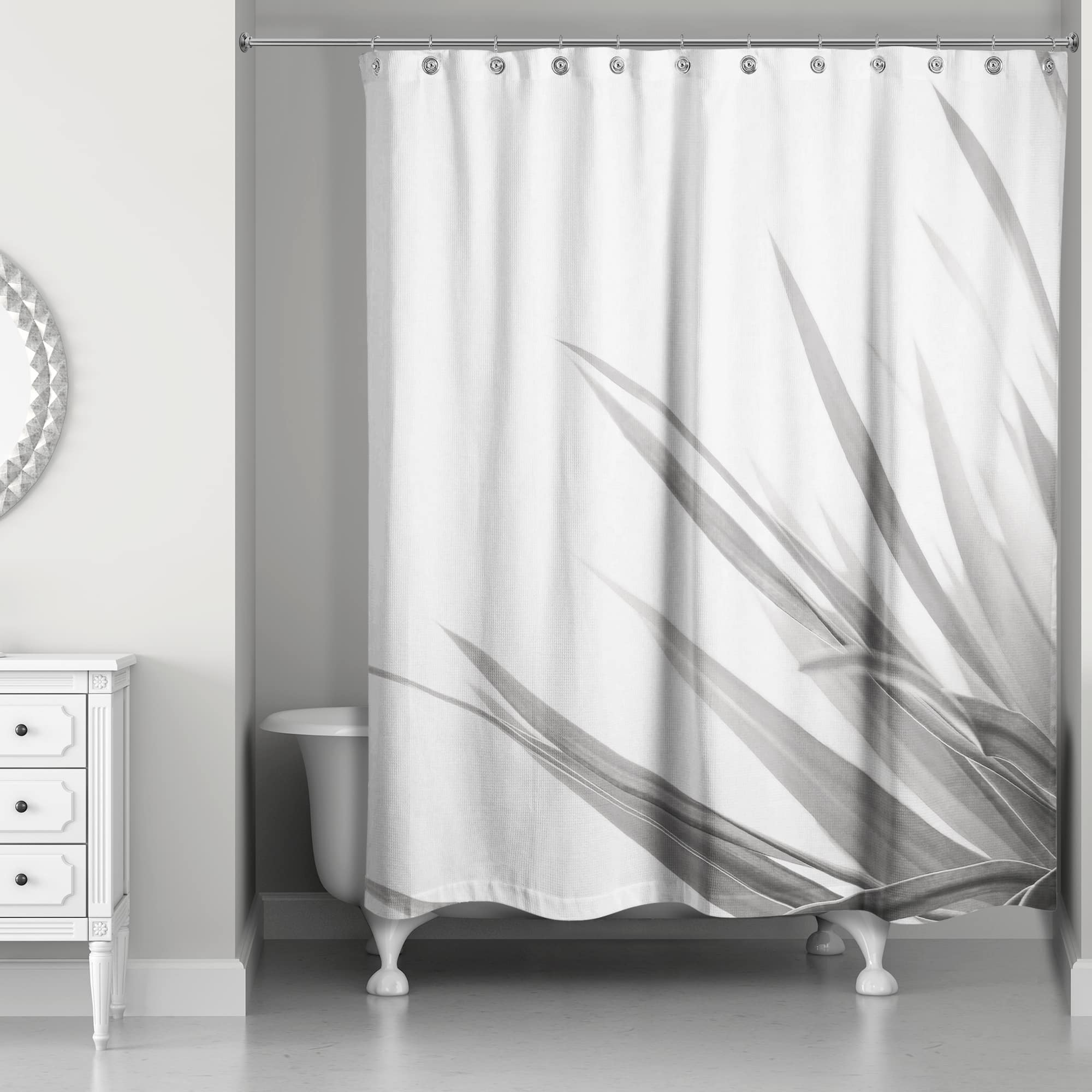 Succulent Crop 71" x 74" Shower Curtain