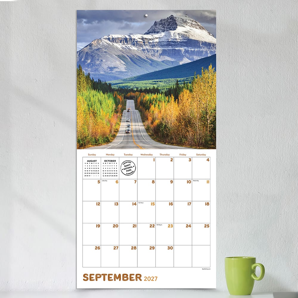 2027 Canada Wall Calendar