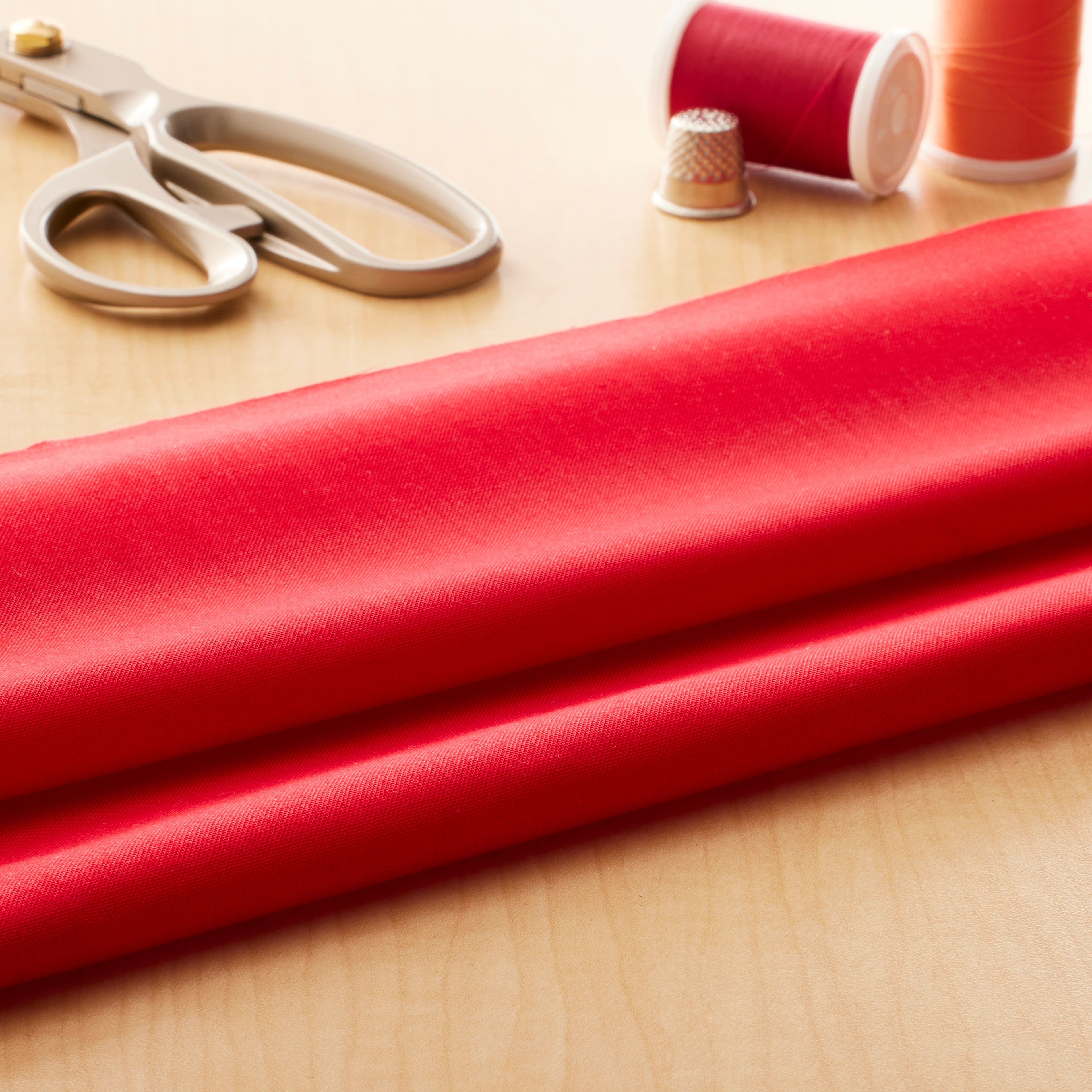 Solid Cotton Fabric by Loops & Threads®