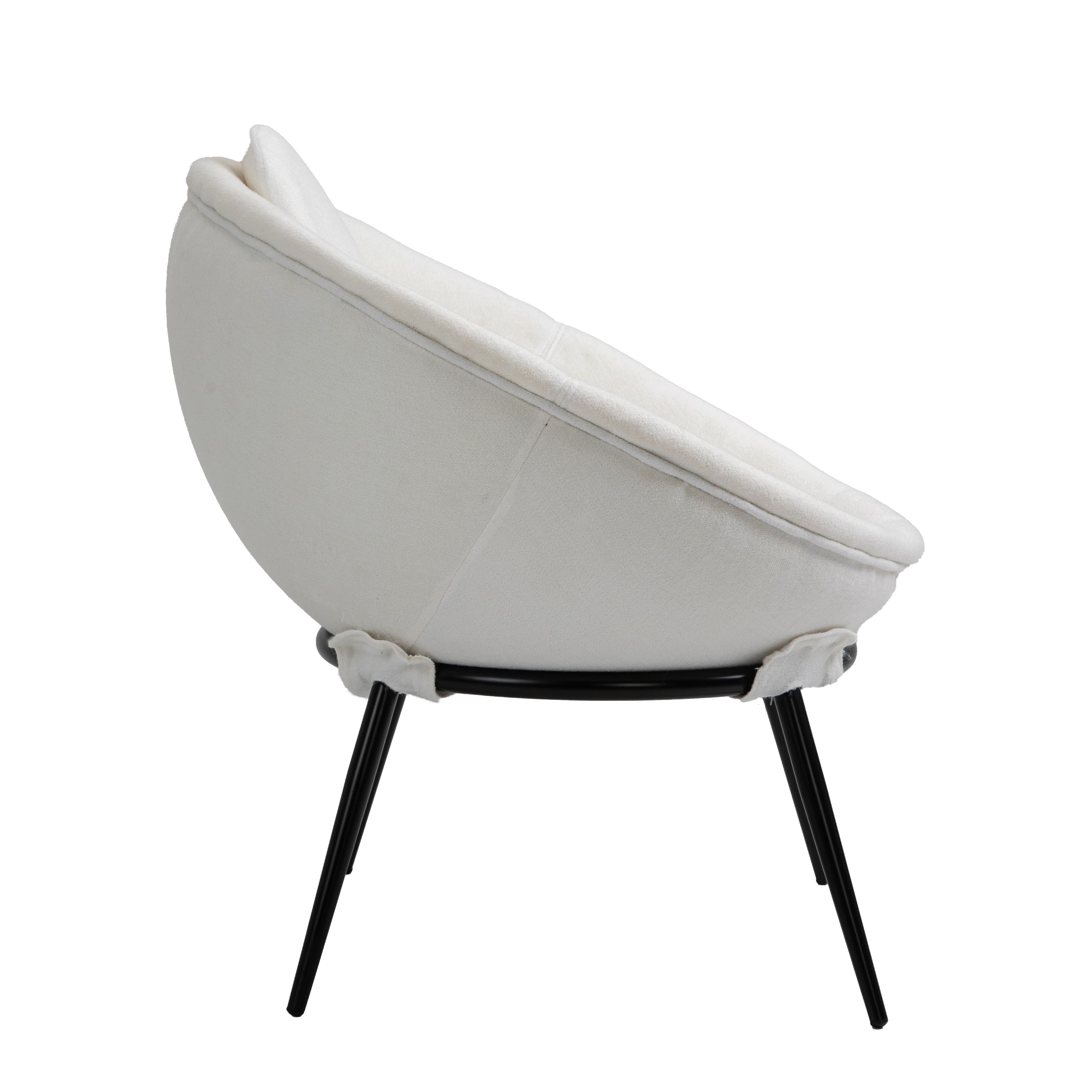 Hello Honey® Vintage Upholstered Cup Accent Chair