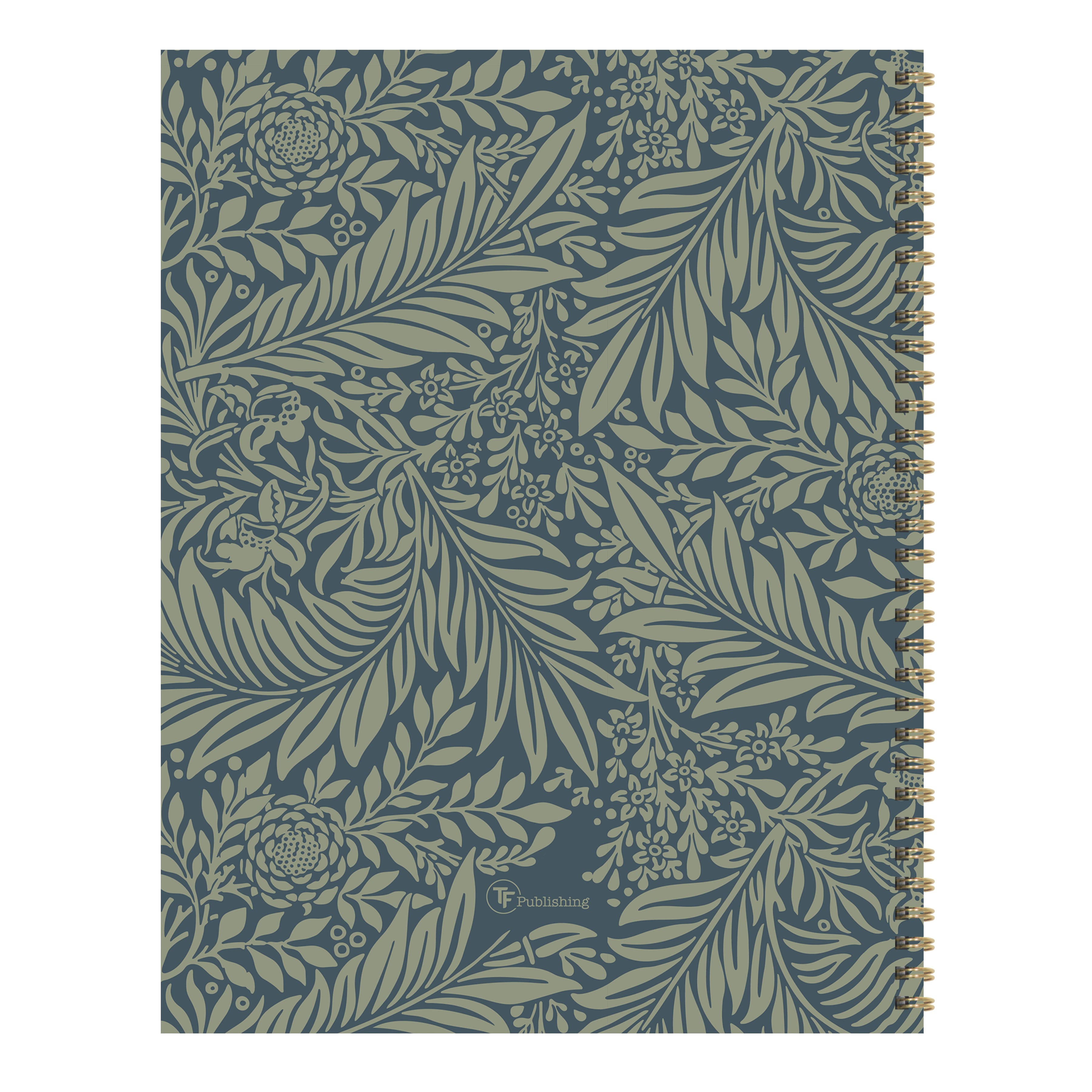 TF Publishing Large Leaf Motif Large Weekly Monthly Planner