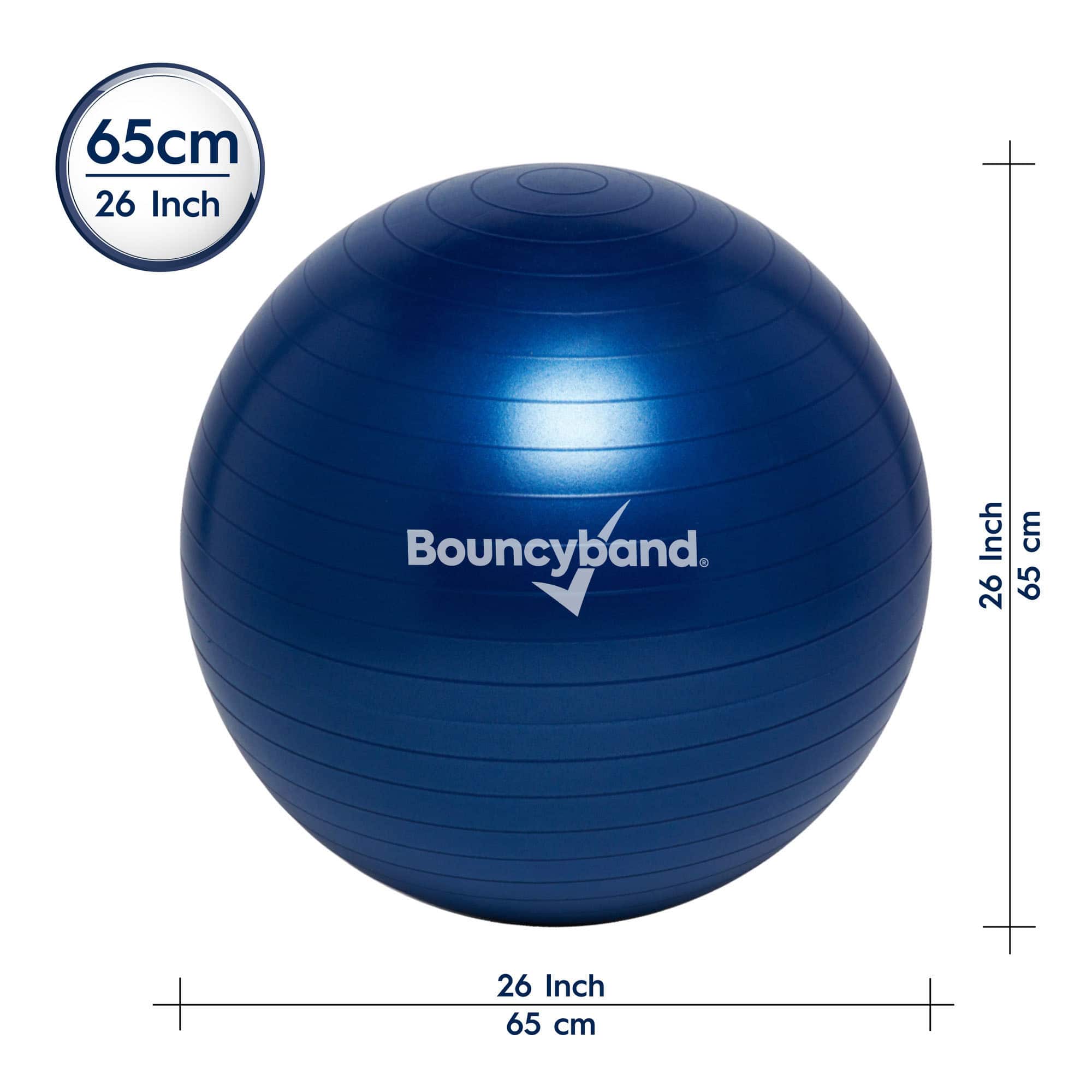 Bouncyband® 26" Blue Balance Ball