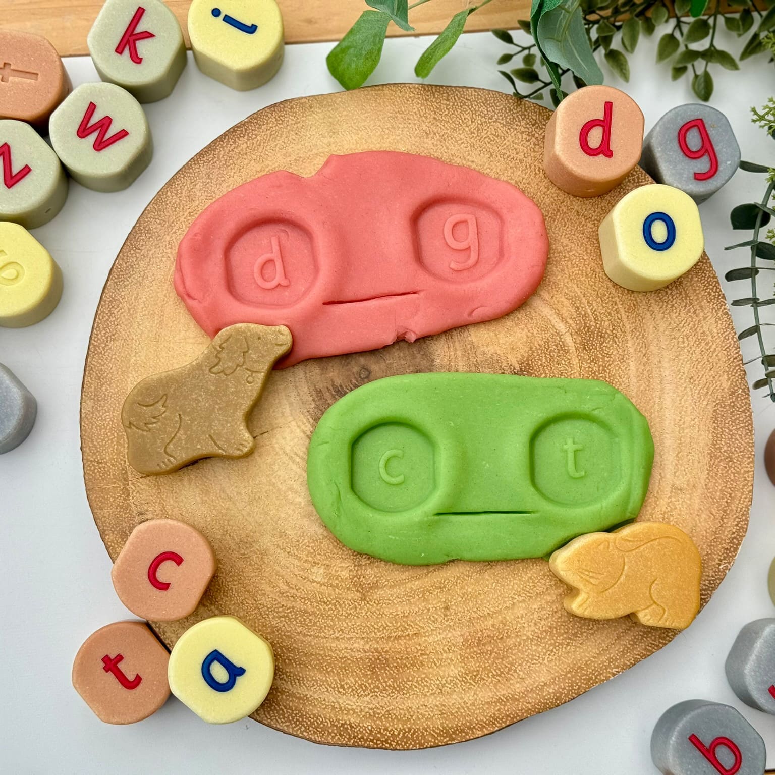 Yellow Door Lowercase Alphabet Stamping Stones