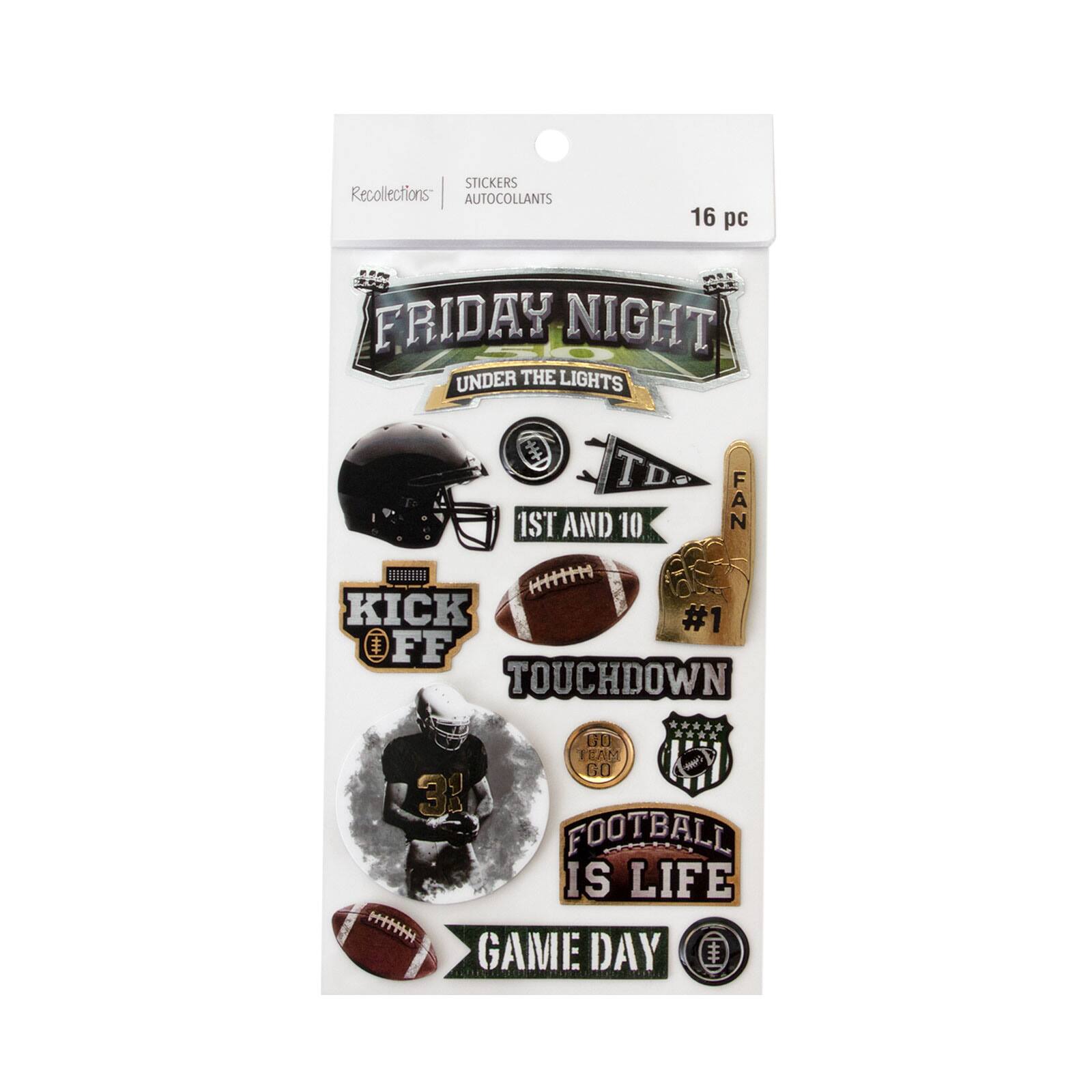 Friday Night Football Stickers by Recollections™