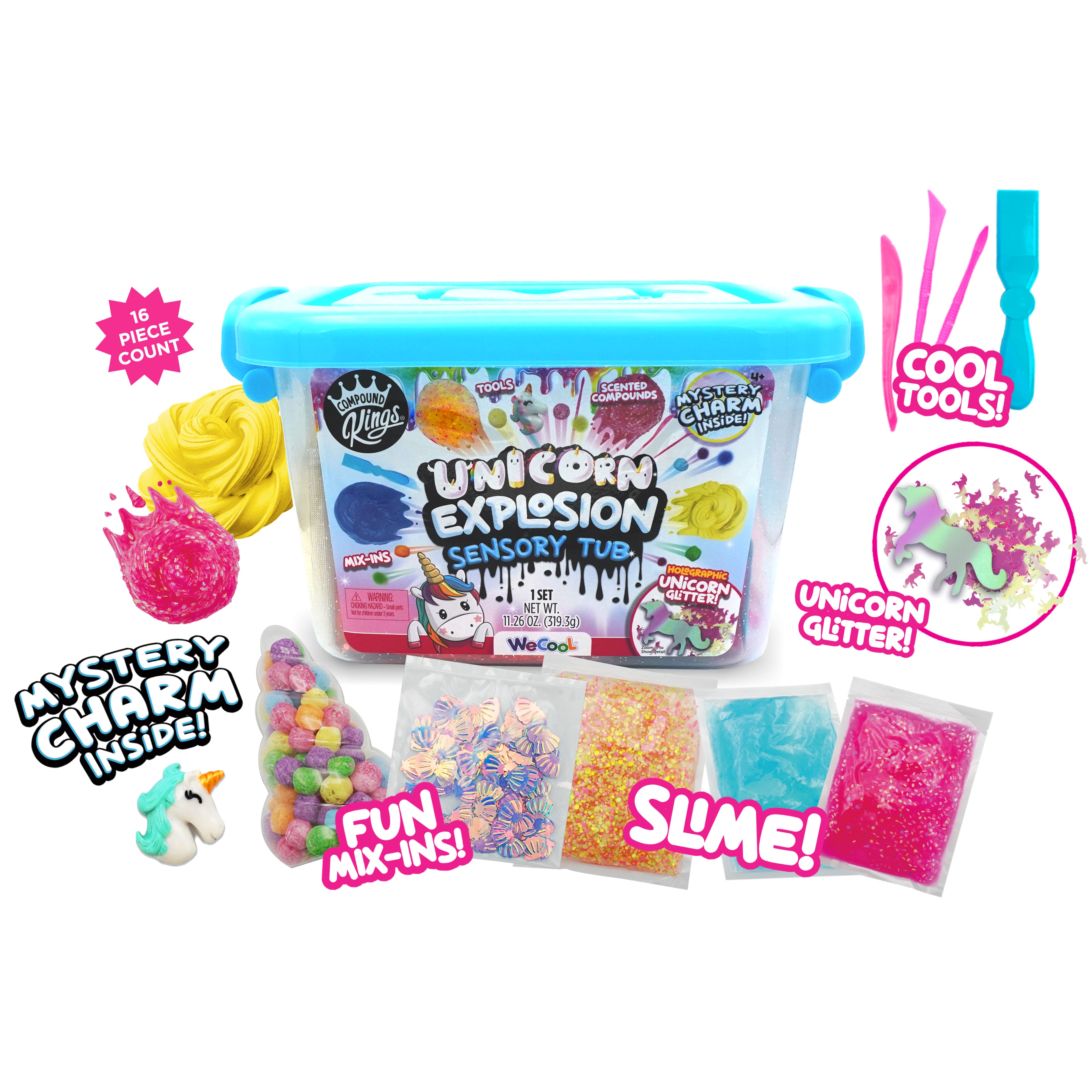 Compound Kings® Unicorn Explosion Sensory Tub