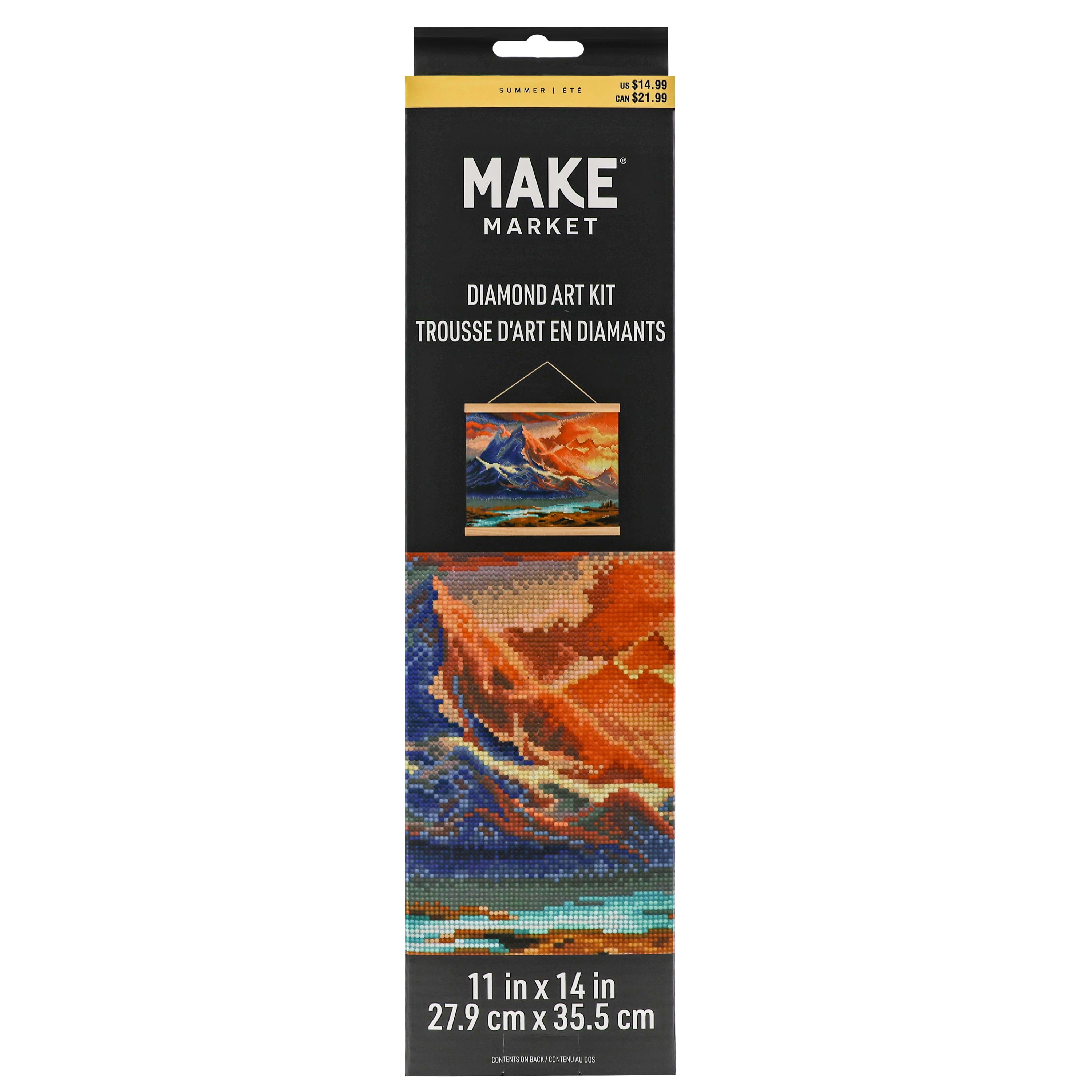 11" x 14" Mountain Diamond Art Kit by Make Market®
