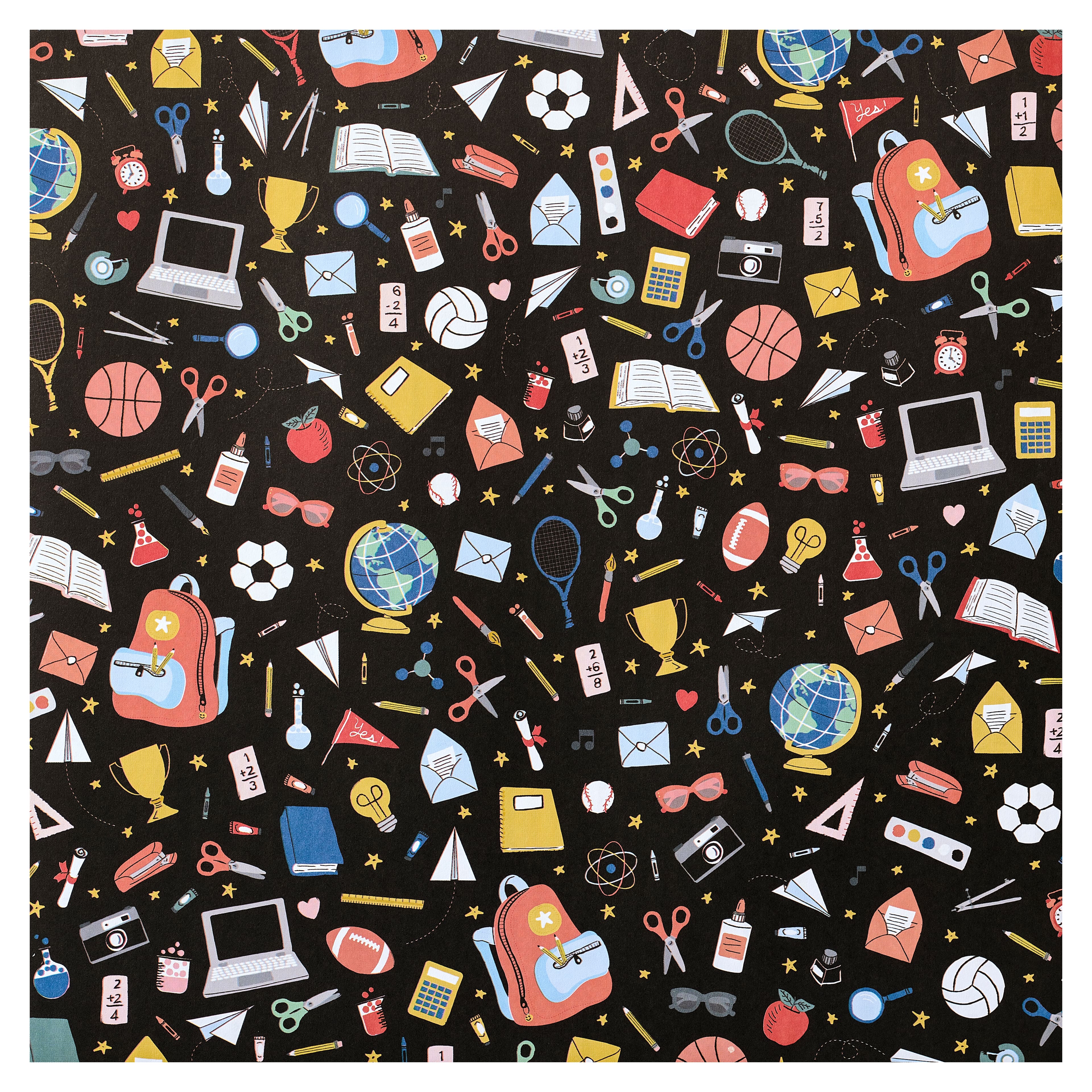 48 Pack: Back to School Double-Sided Cardstock Paper by Recollections™, 12" x 12"