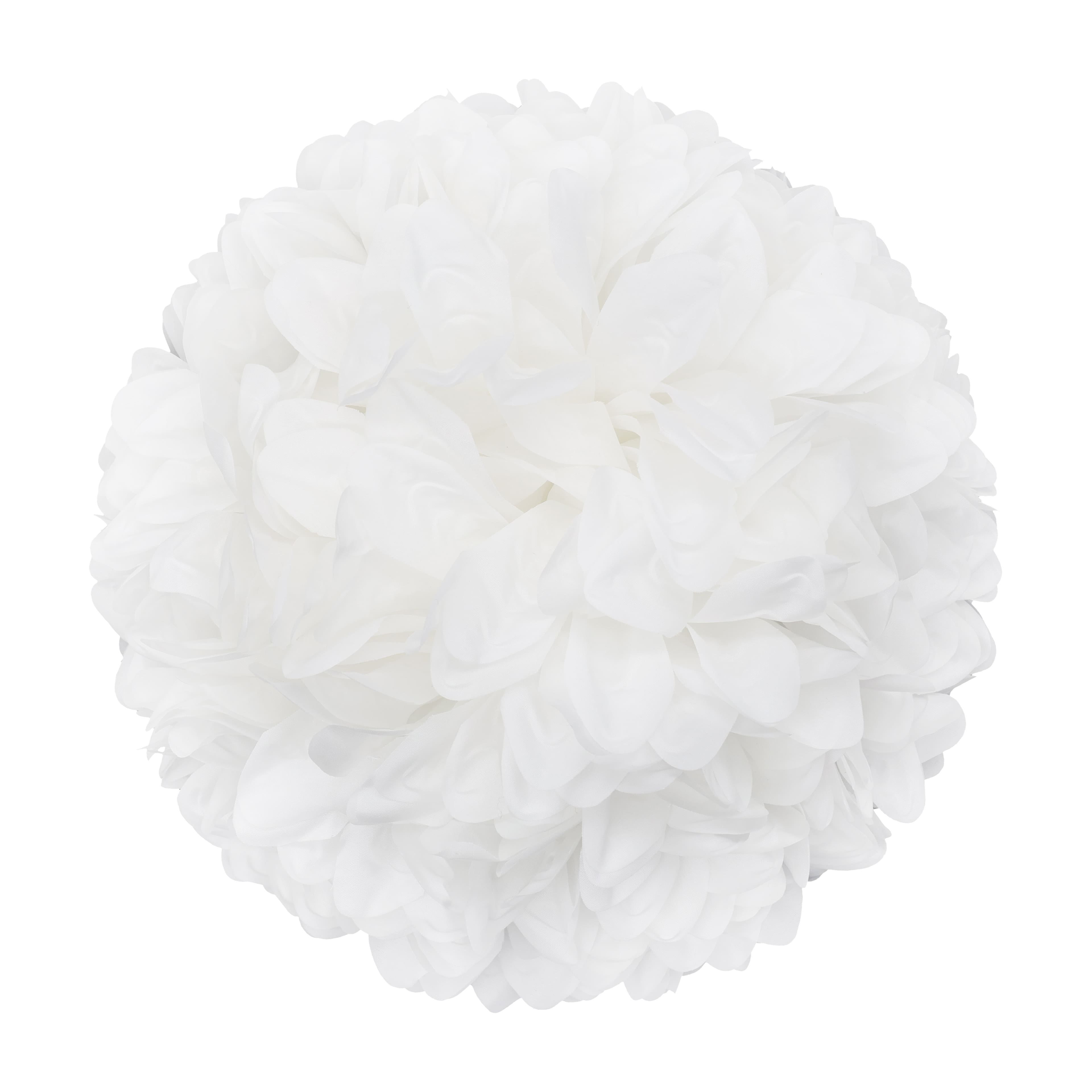11" White Mum Flower by Celebrate It®