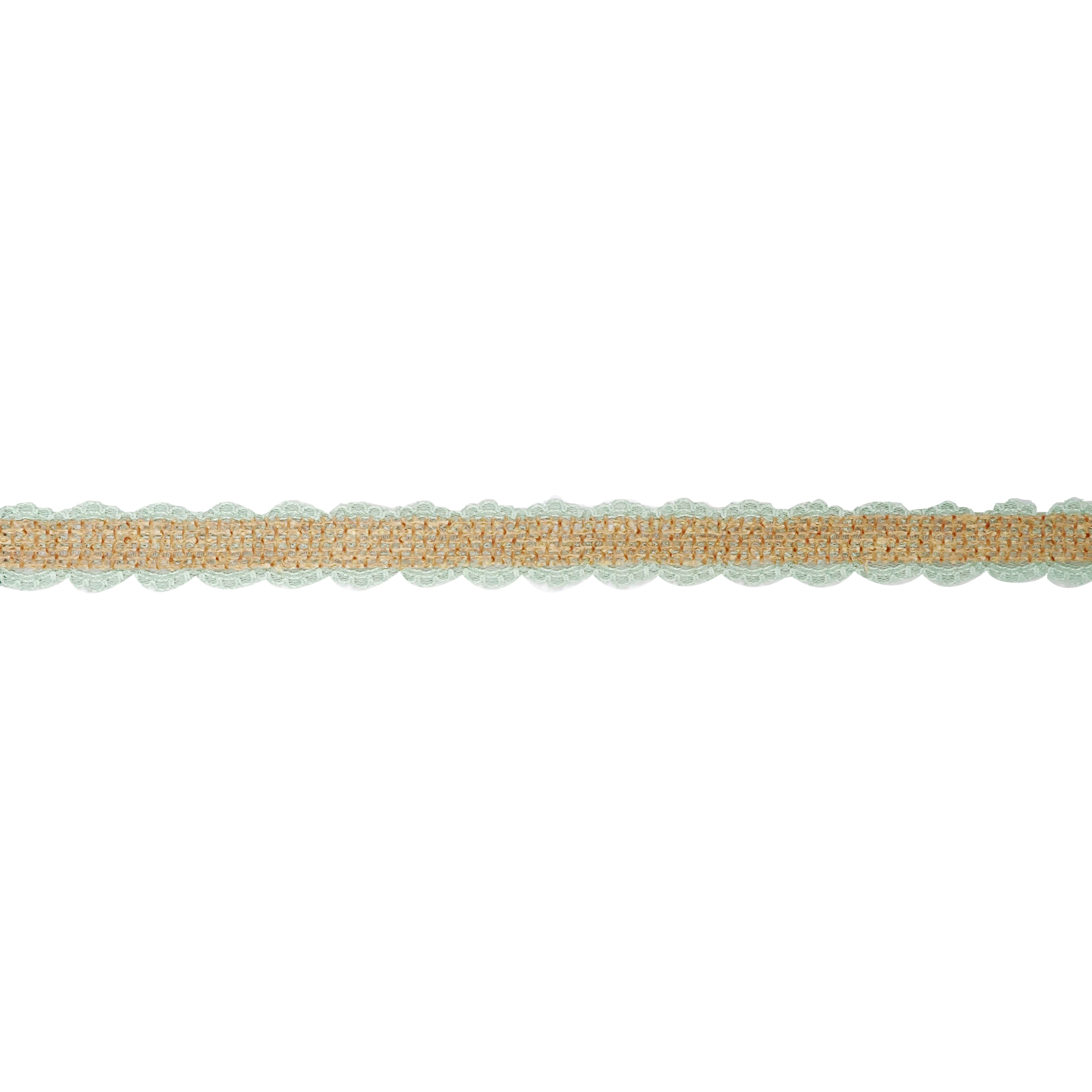 3/4" x 5yd. Faux Burlap & Lace Ribbon by Celebrate It® Classic