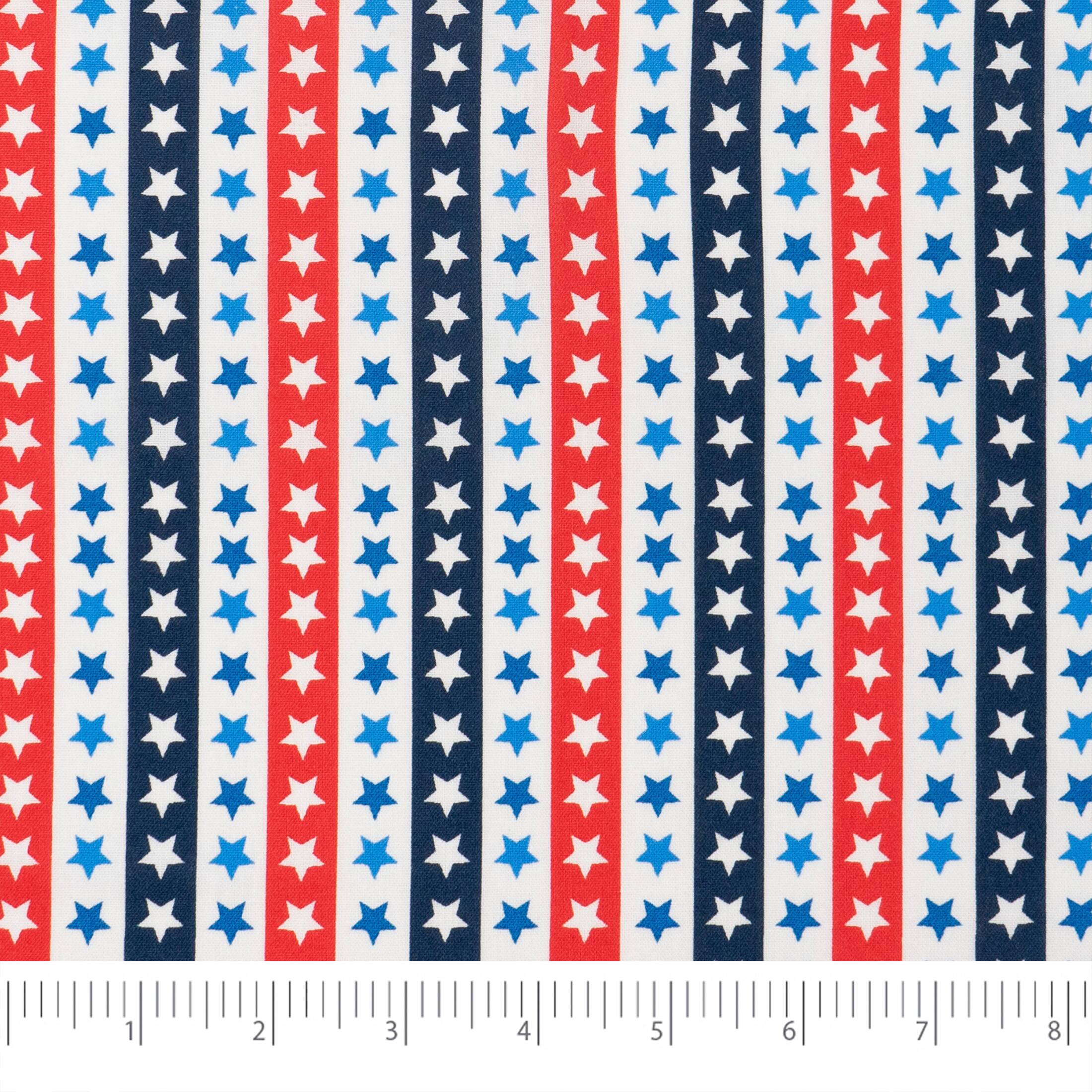 SINGER Patriotic Football Cotton Fabric Bundle