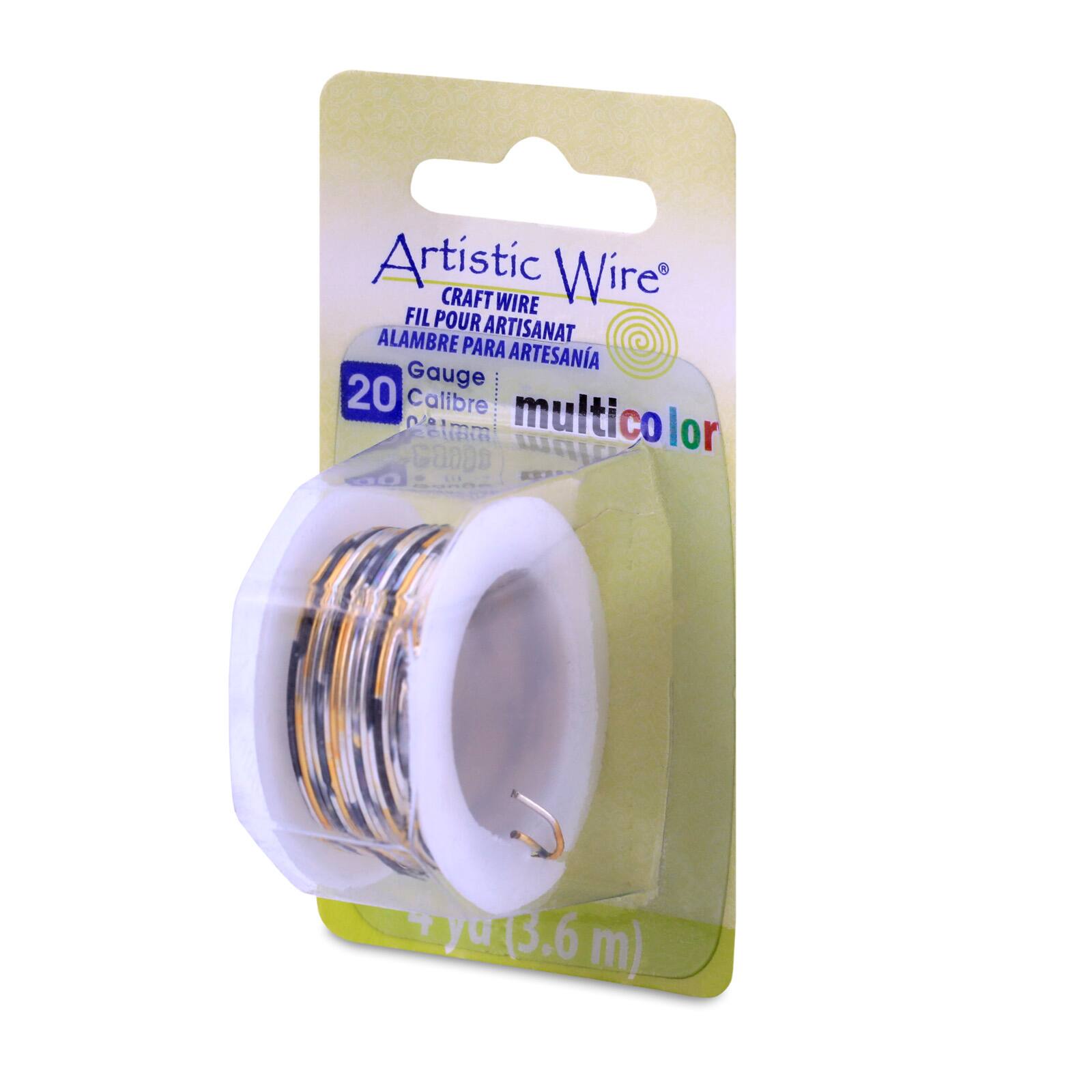 Artistic Wire® 20 Gauge Multicolor Tarnish Resistant Colored Copper Craft Wire, 4yd.