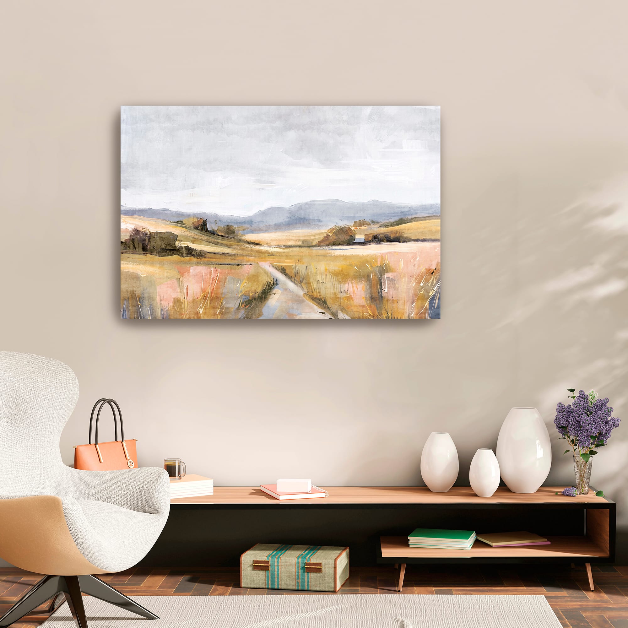 Lumaprints Golden Fields 1 Canvas Giclée Art