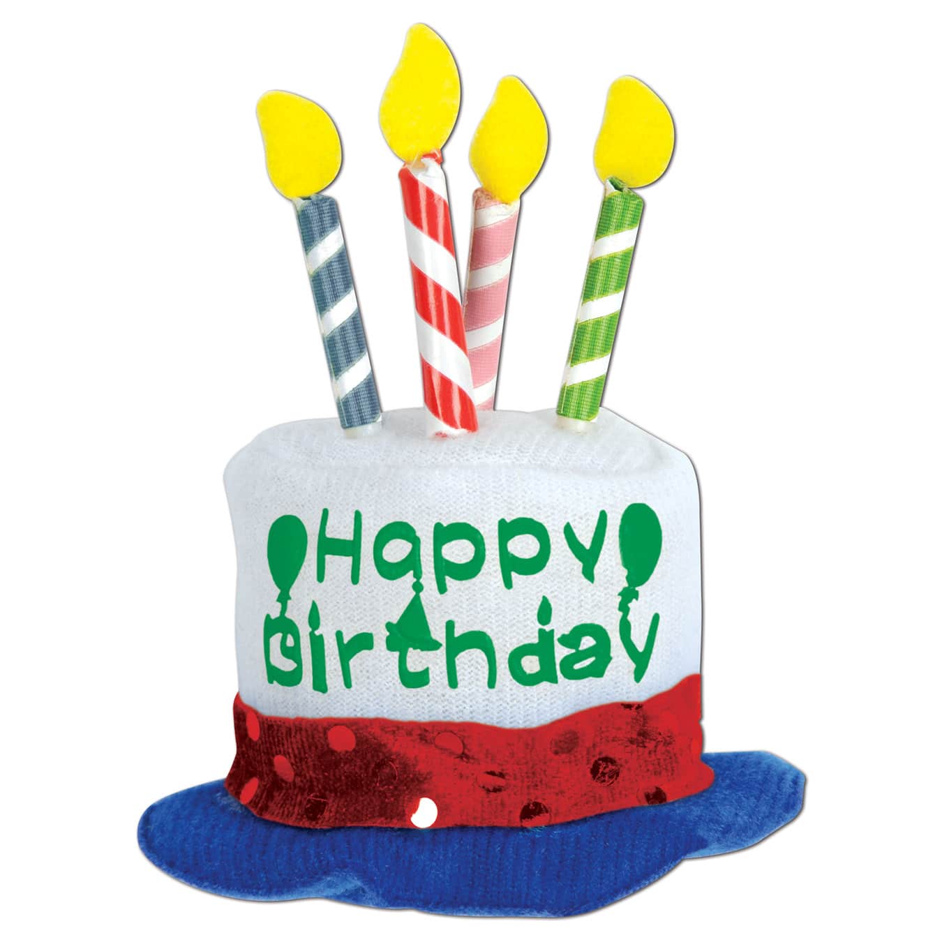 Beistle Adult Happy Birthday Cake Hair Clips, 2ct.
