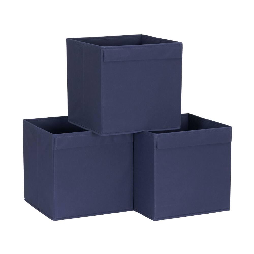 Household Essentials 11" Storage Cubes with Lip Handles