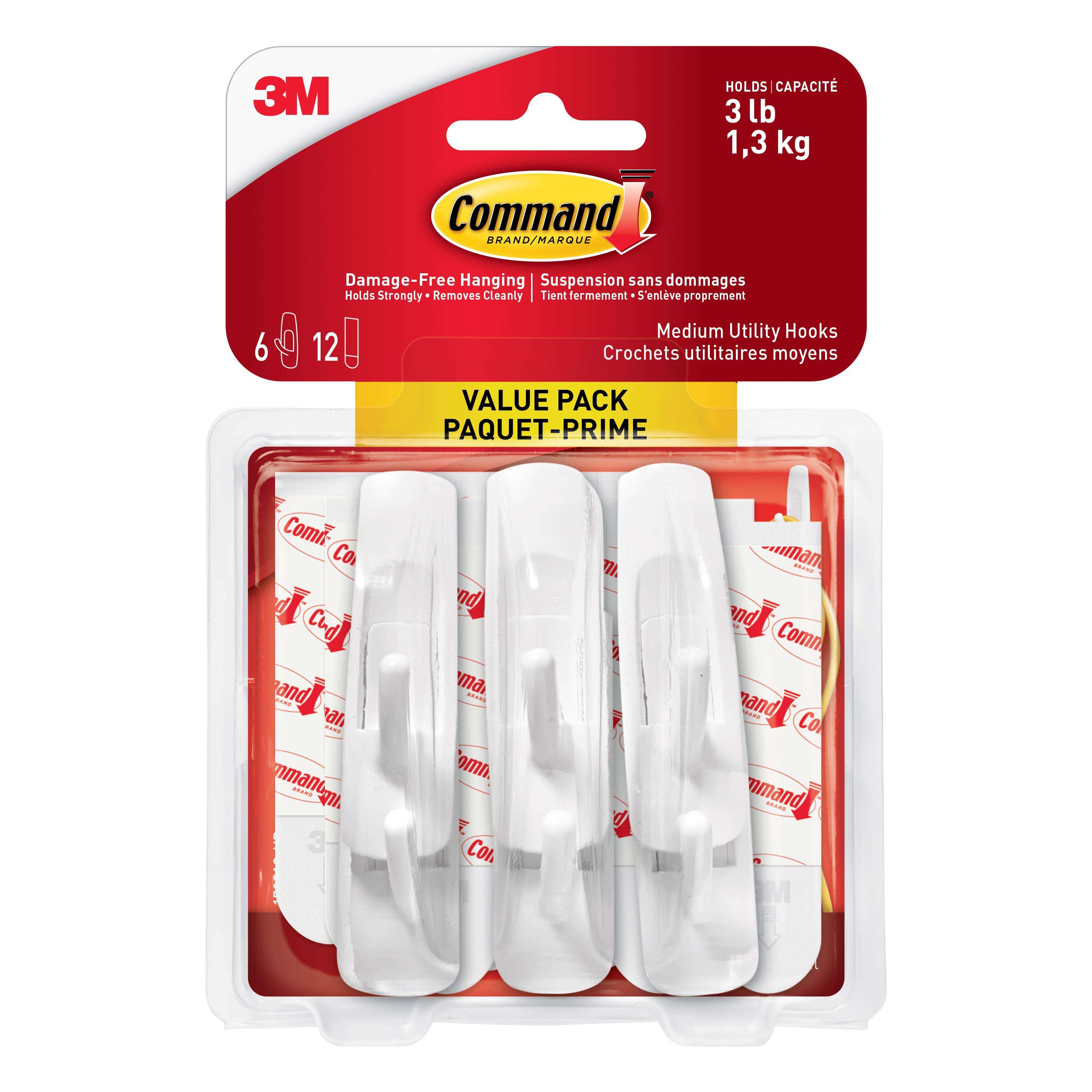 3M Command™ Hooks Value Pack