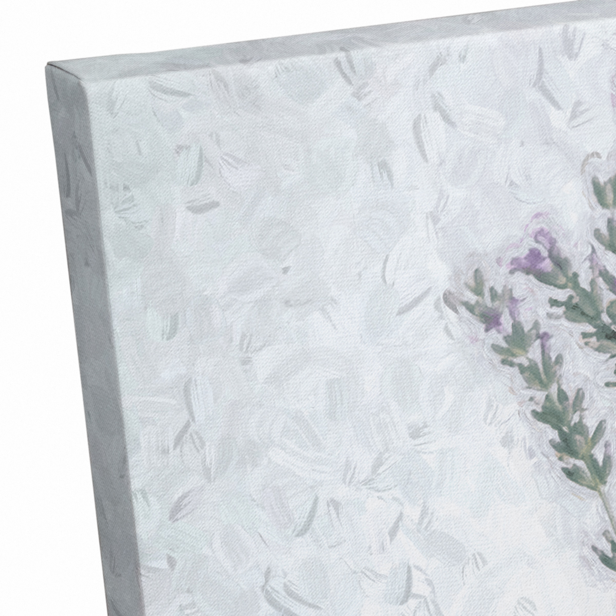 Lavendar Bundle in Pitcher 16" x 20" Canvas Wall Art