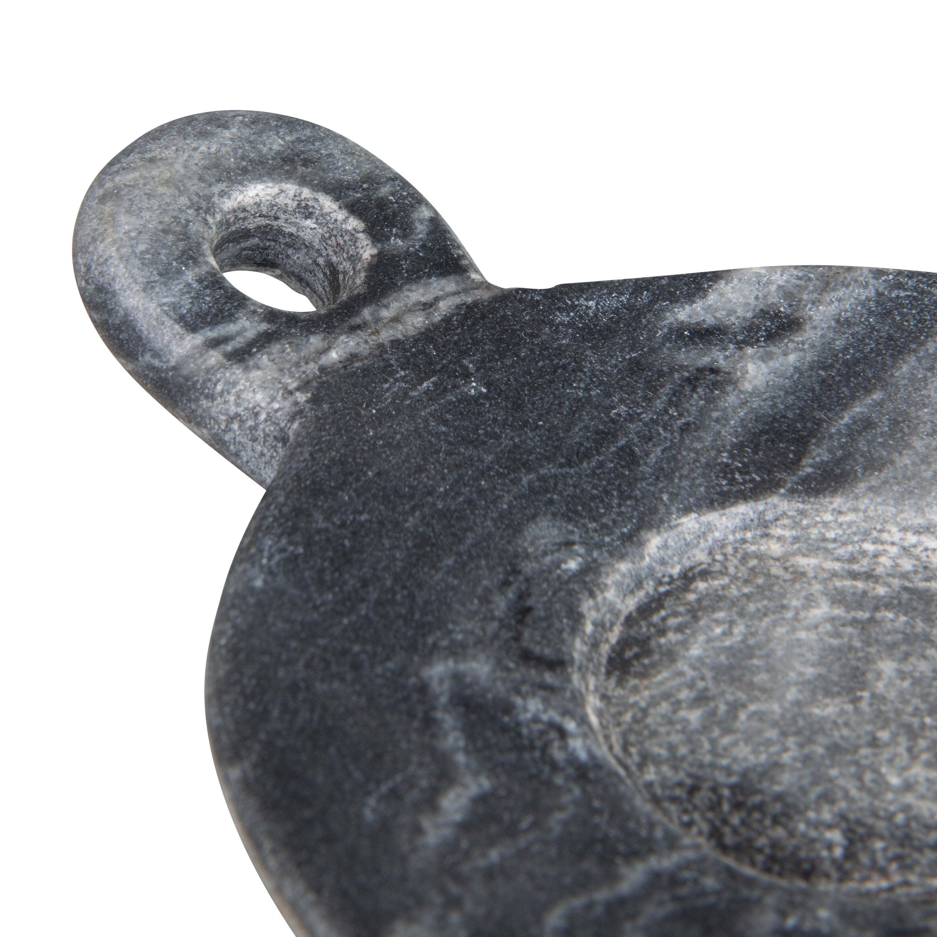 Hello Honey® Hand-Carved Marble Dish with Handle