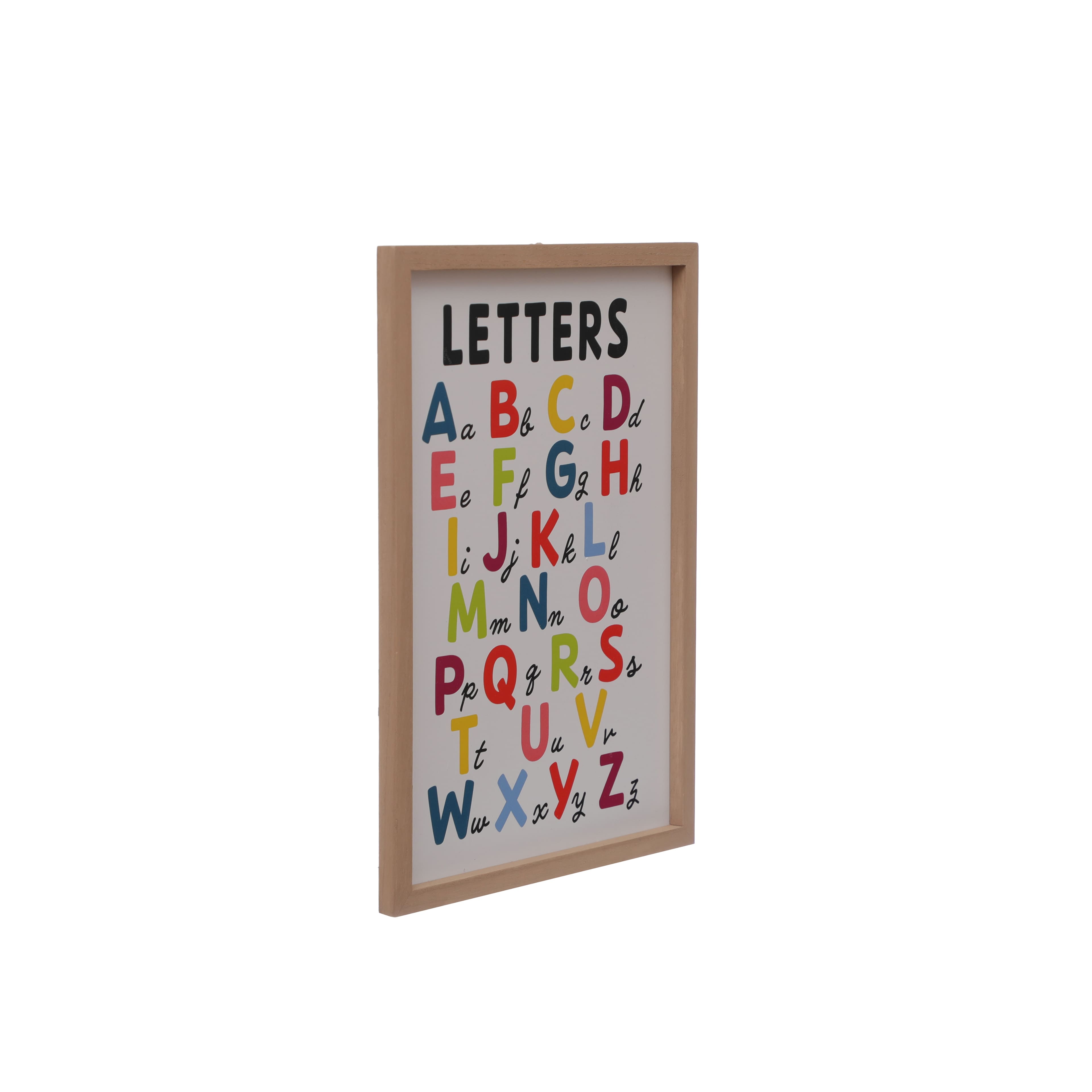 Class Rules! 12" x 16" Letters Wall Décor by B2C™