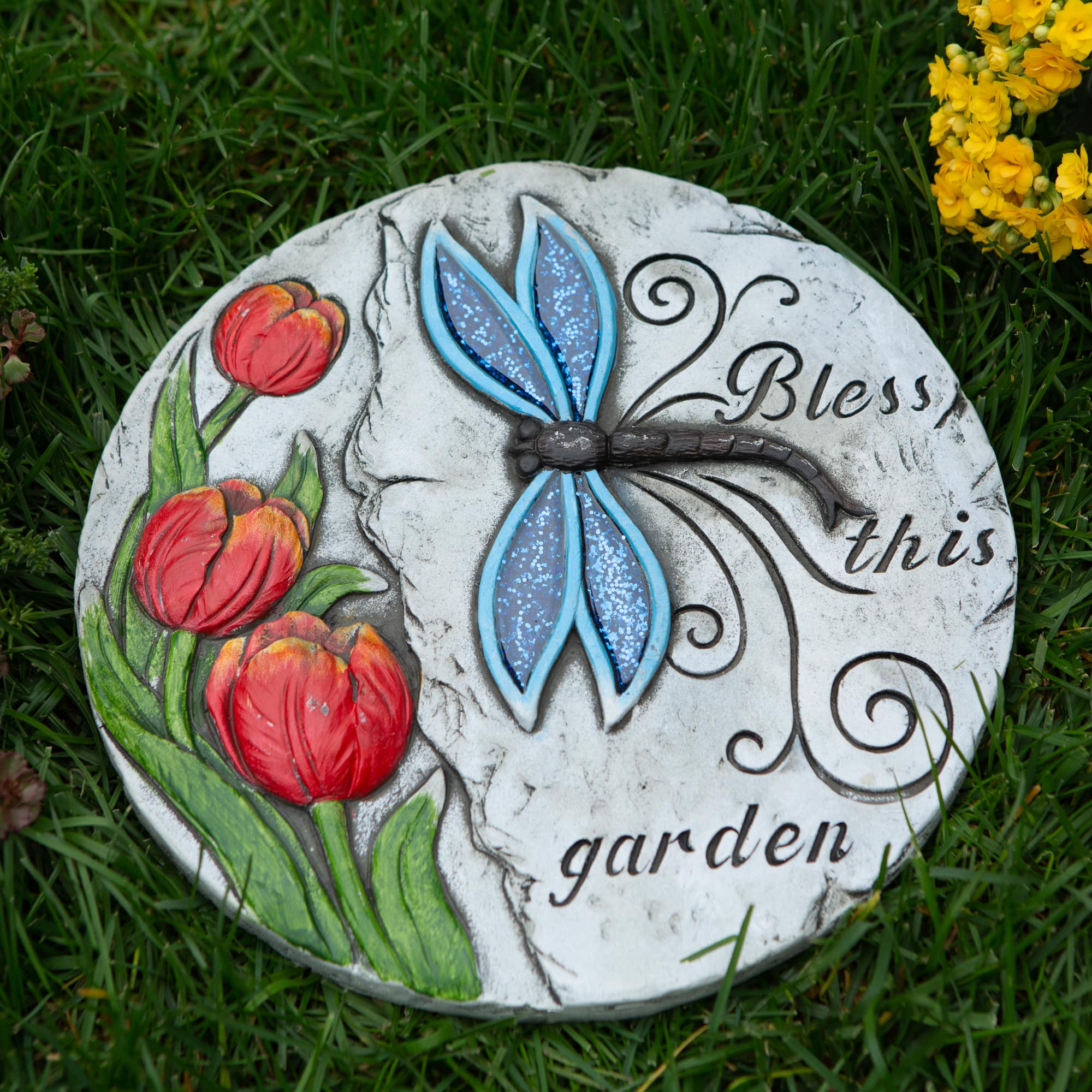 Bless This Garden Stepping Stone