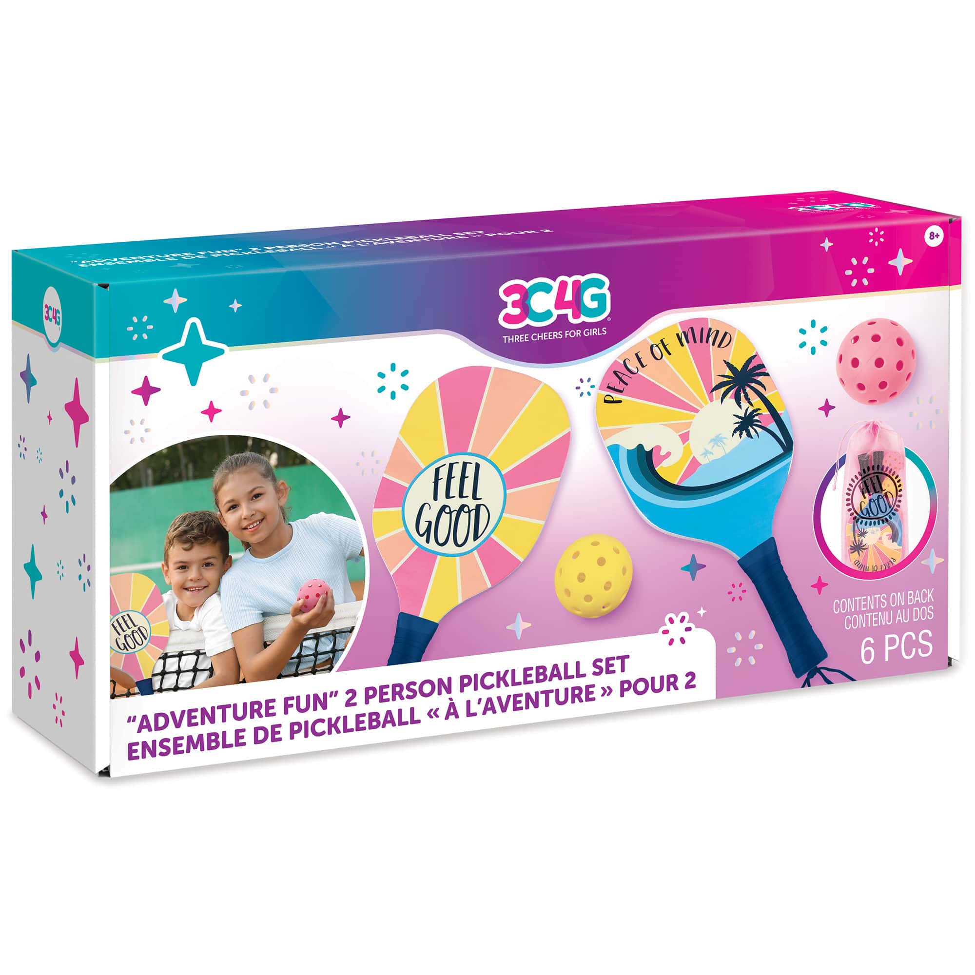 Make It Real 3C4G: Adventure Fun Pickleball Set