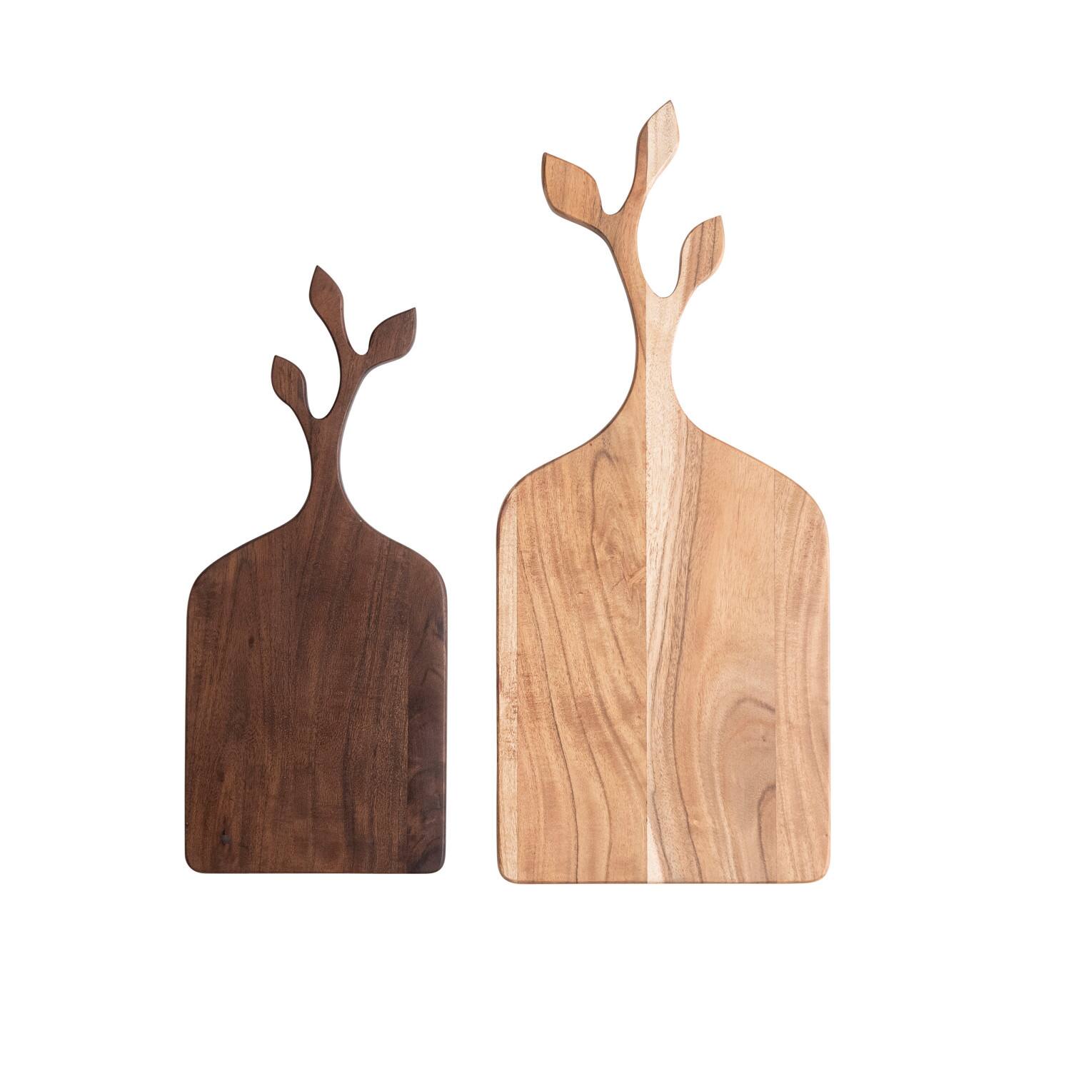 Hello Honey® 20" Acacia Wood Cutting Board with Branch Shape Handle