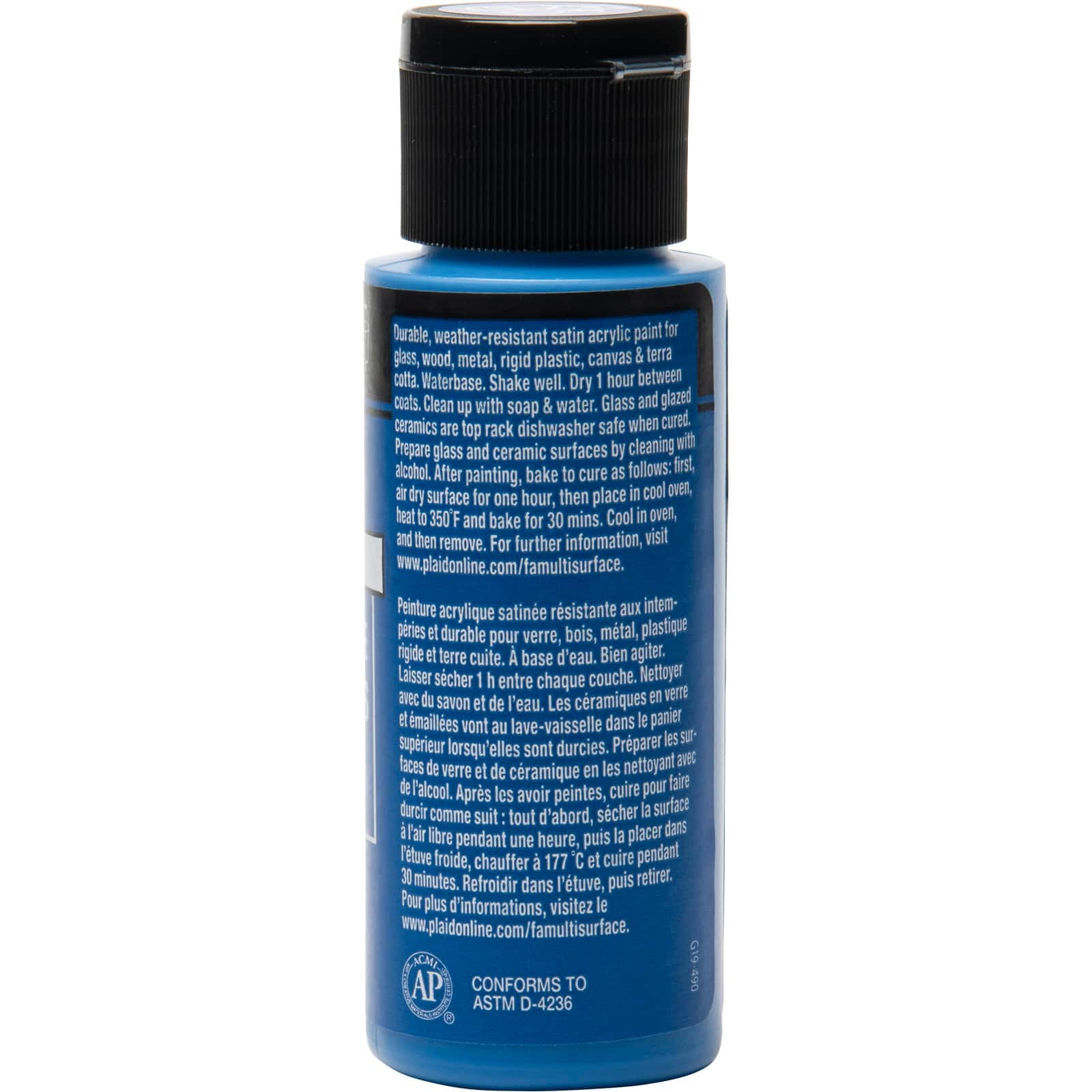 12 Pack: FolkArt® Multi-Surface Satin Acrylic Paint, 2oz.