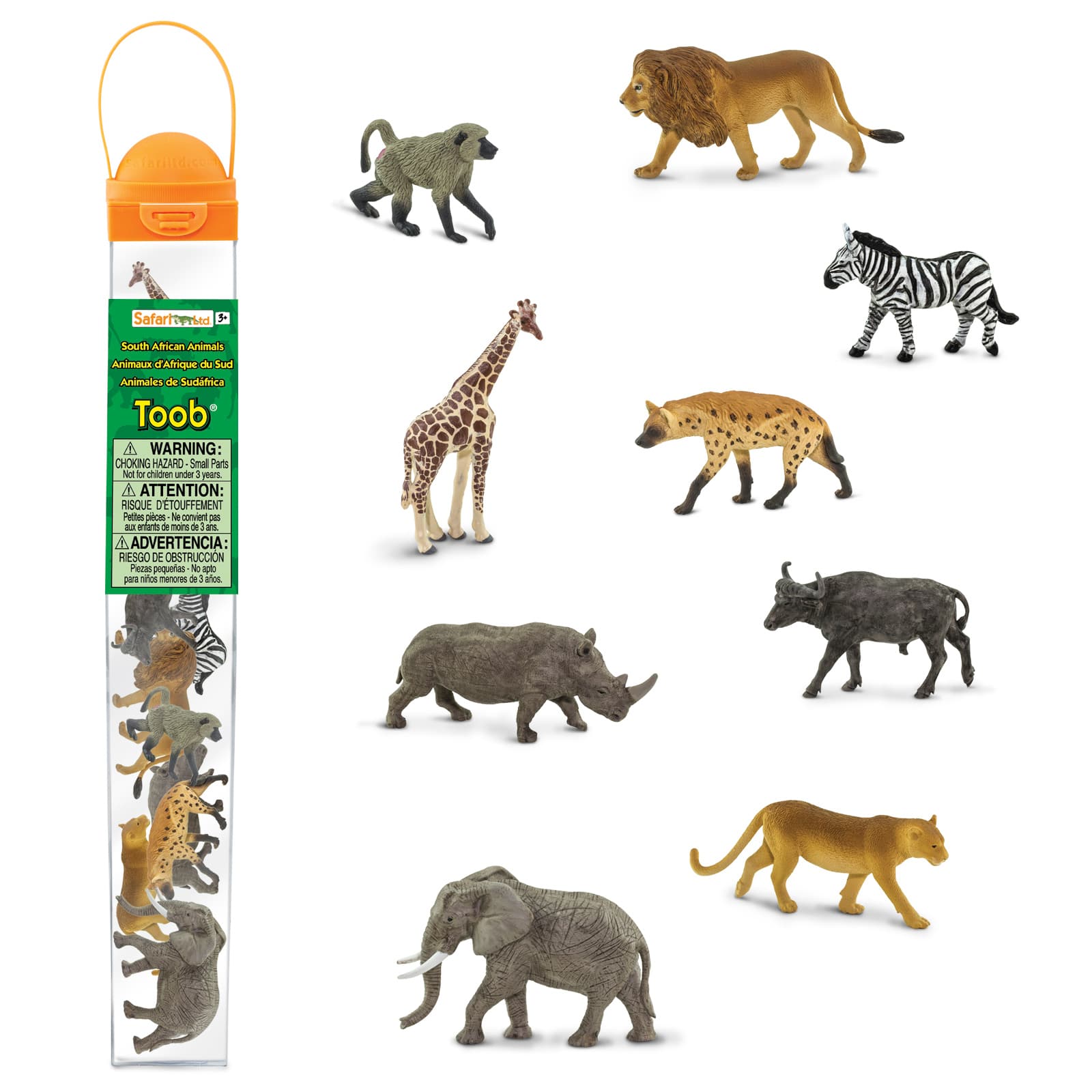 12 Pack: Safari Ltd® TOOB® South African Animals Set