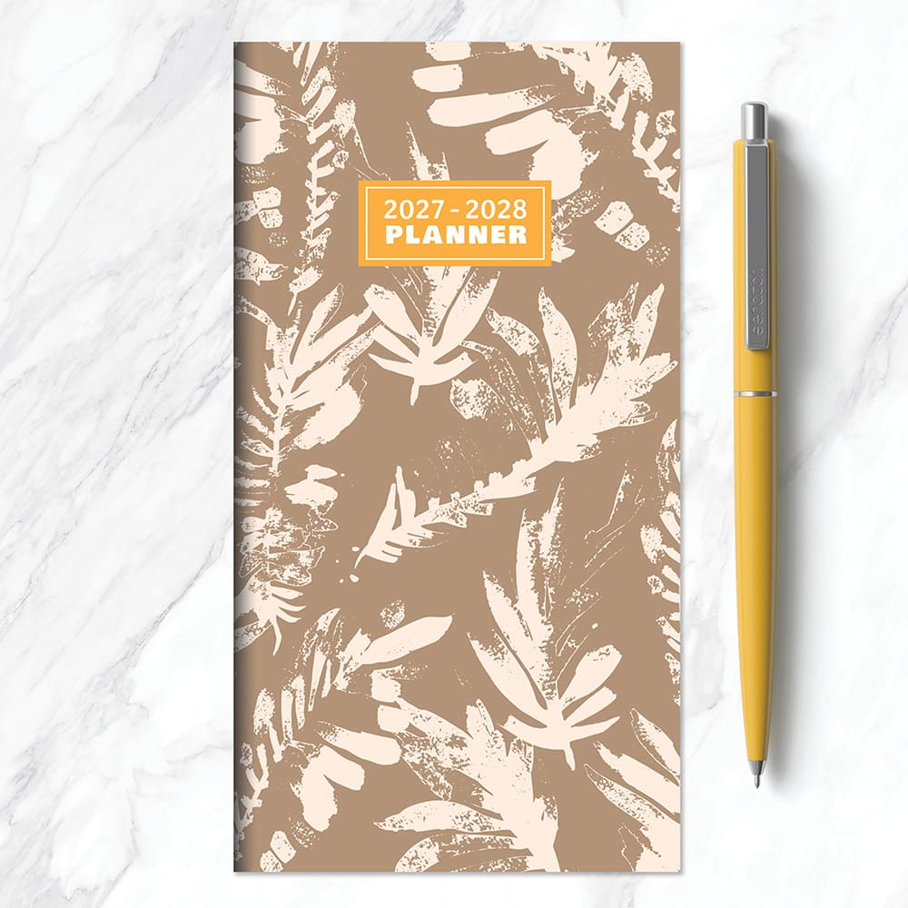 2027-2028 Wheat & Grass Small Monthly Pocket Planner