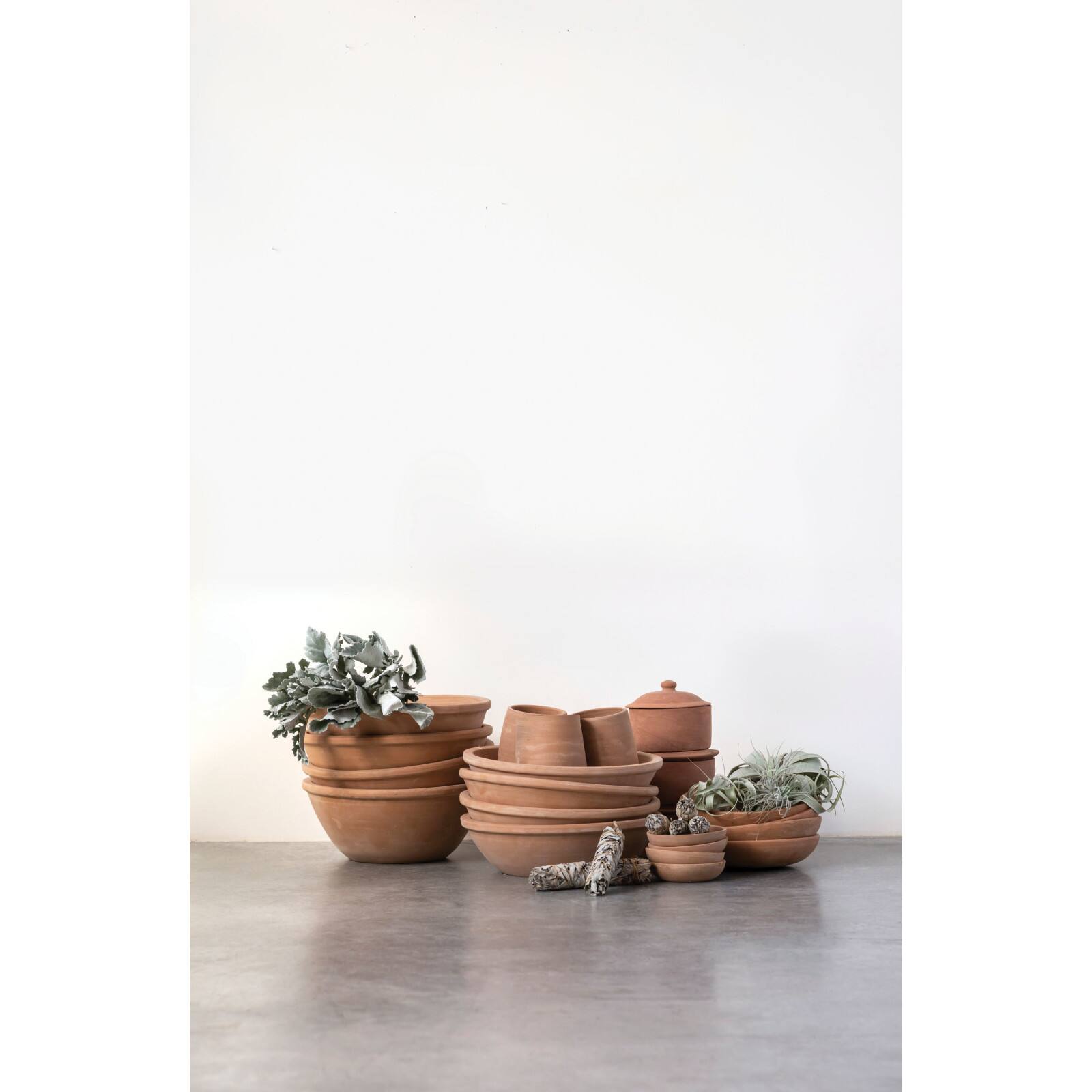 Hello Honey® 5.5" Small Orange Terra Cotta Bowl
