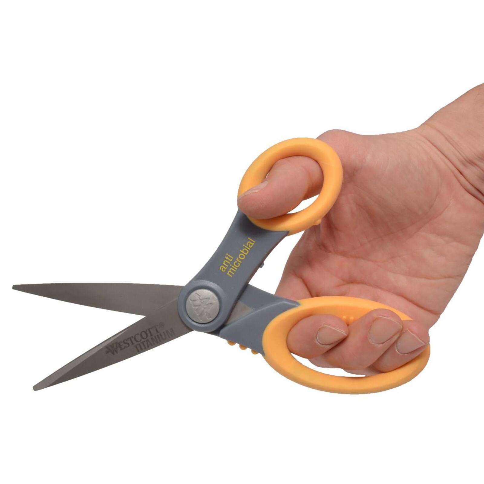 Westcott® 8" Titanium Bonded Scissors with Anti-Microbial Handles
