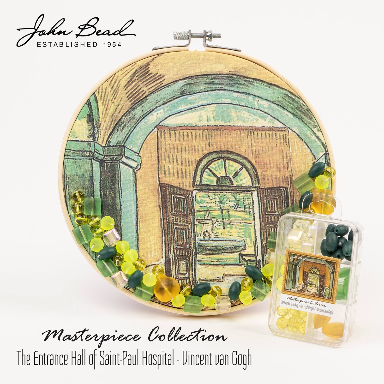 John Bead Masterpiece Collection Glass Bead Box Mix
