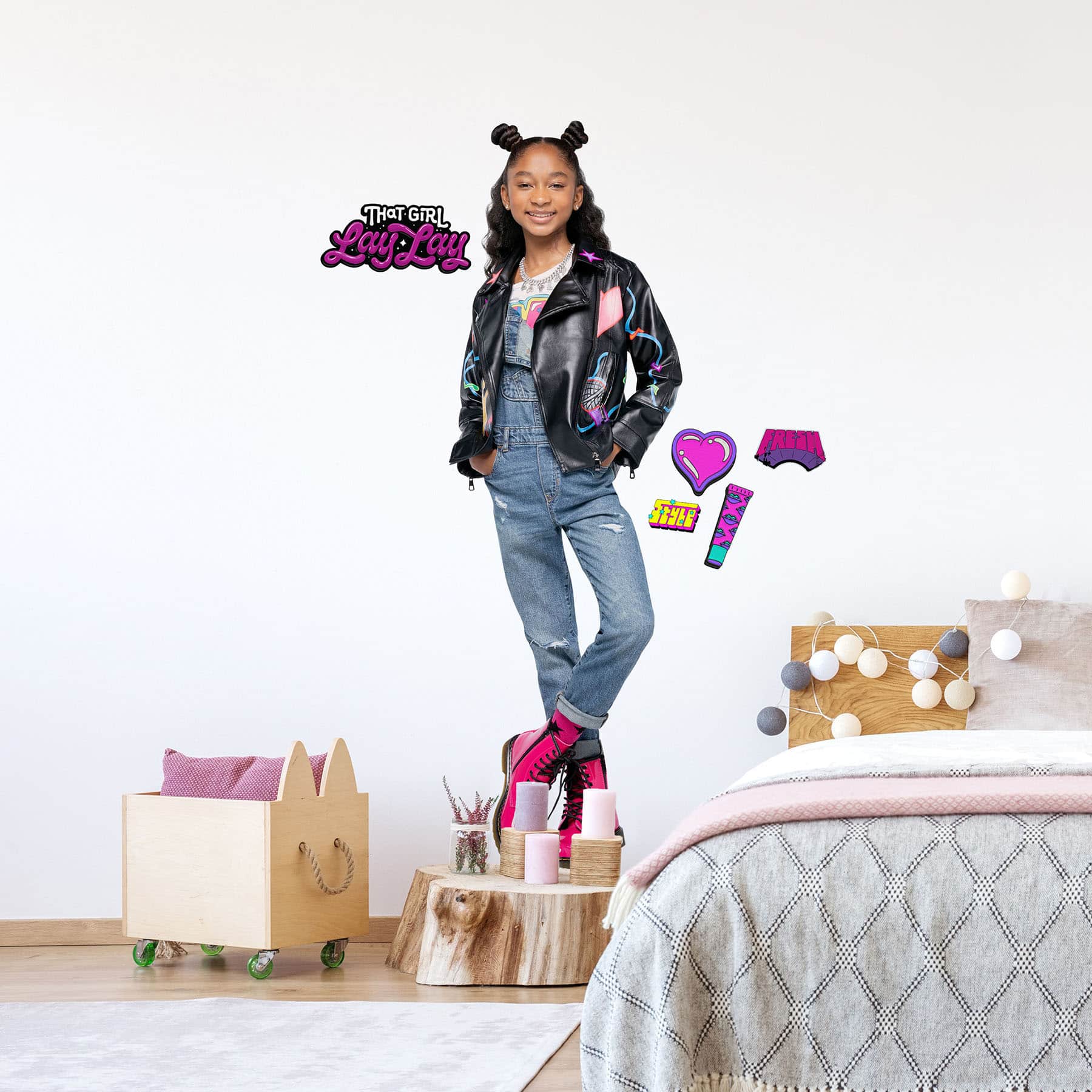 RoomMates That Girl Lay Lay Giant Peel & Stick Wall Decals