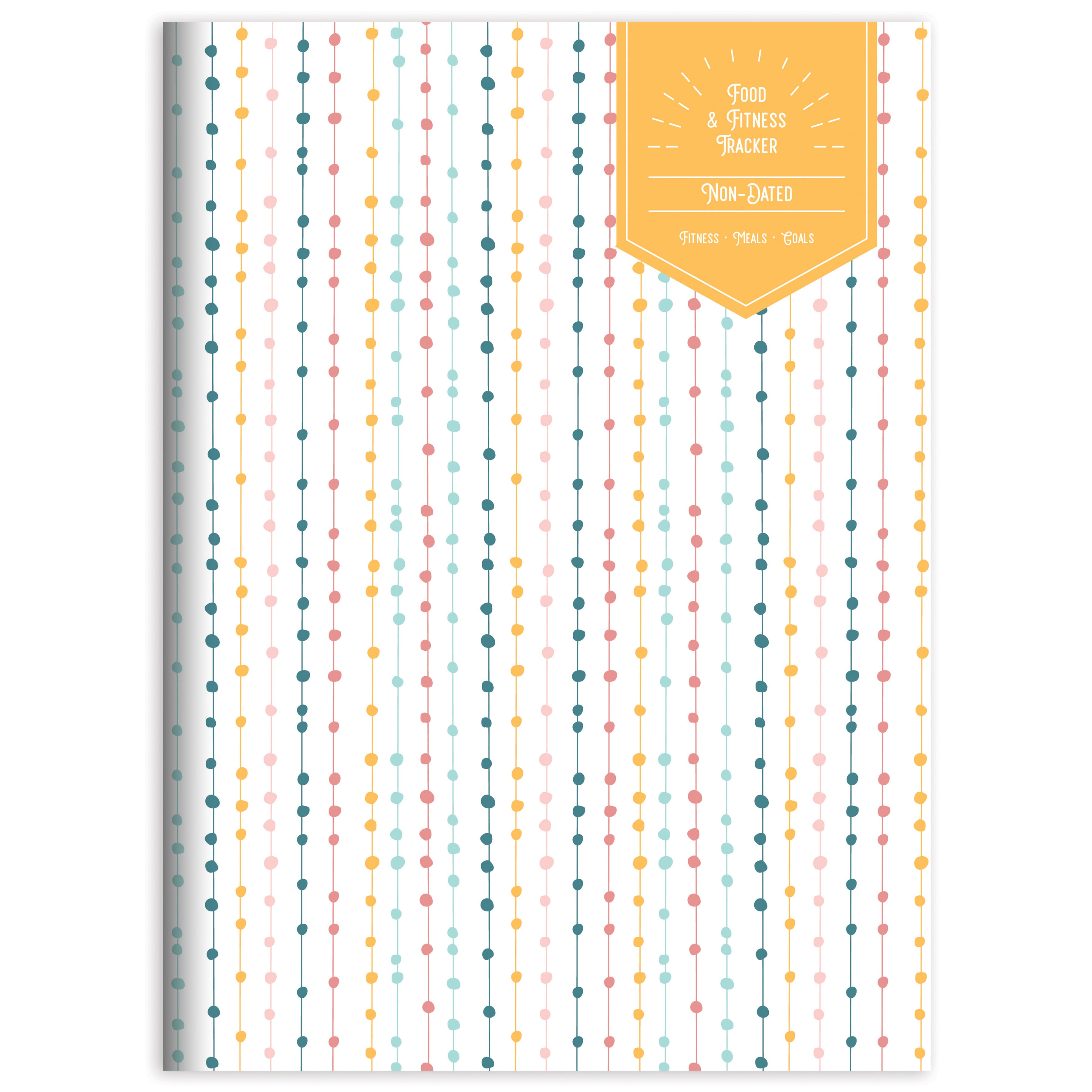 Golden Design Food & Fitness Weekly Healthy Living Planner