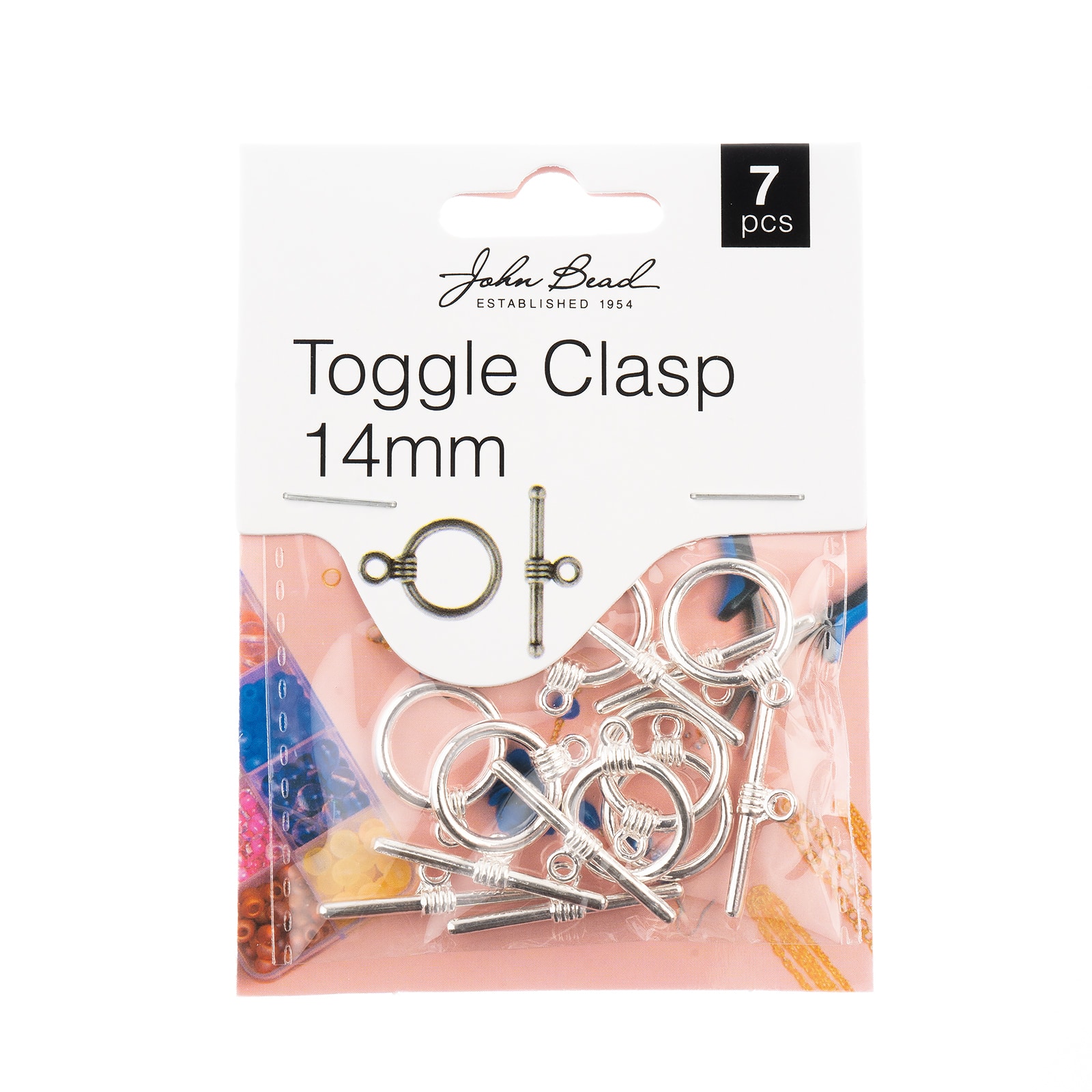 John Bead Must Have Findings 14mm Toggle Clasp, 7ct.