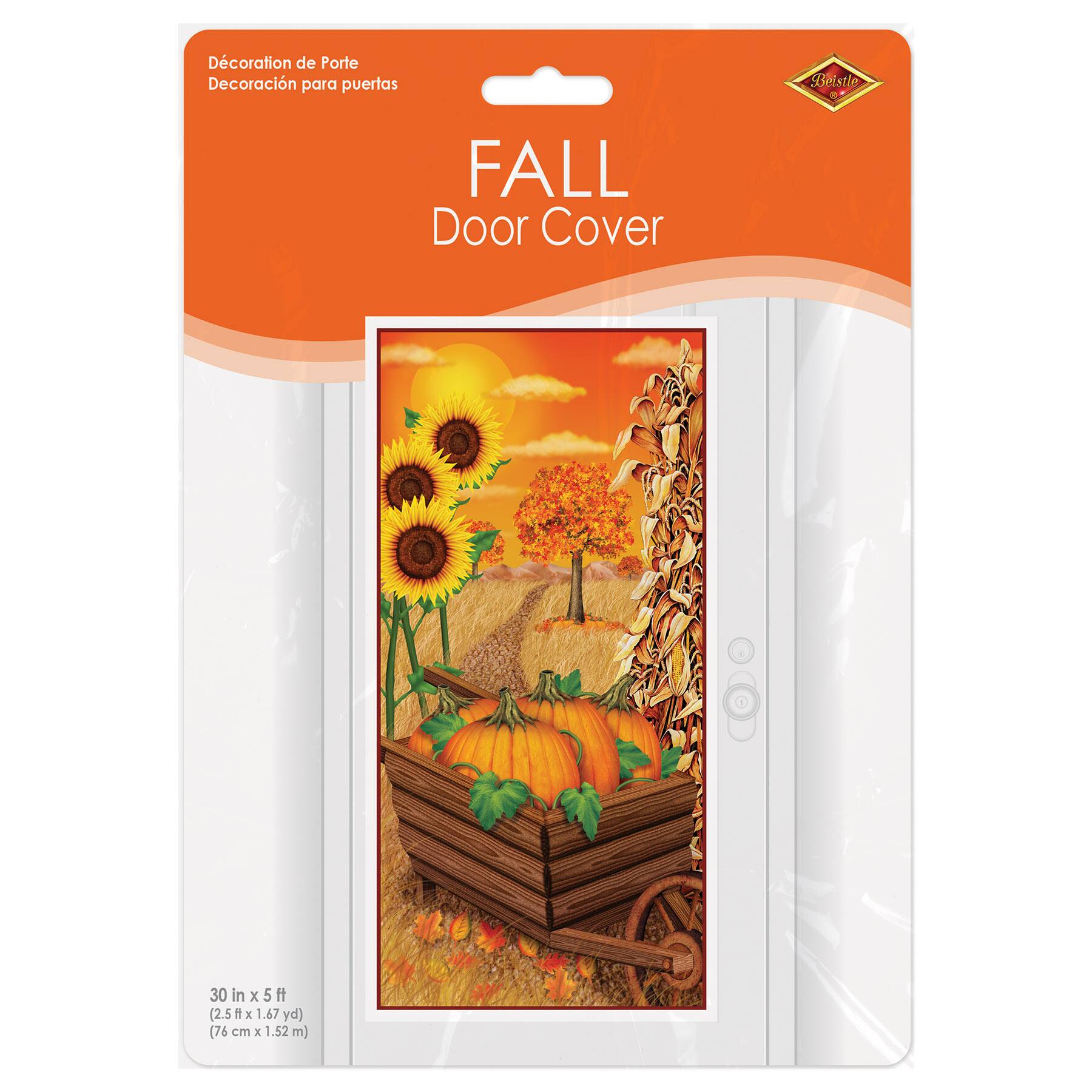 Beistle 5ft. Fall Door Covers, 2ct.