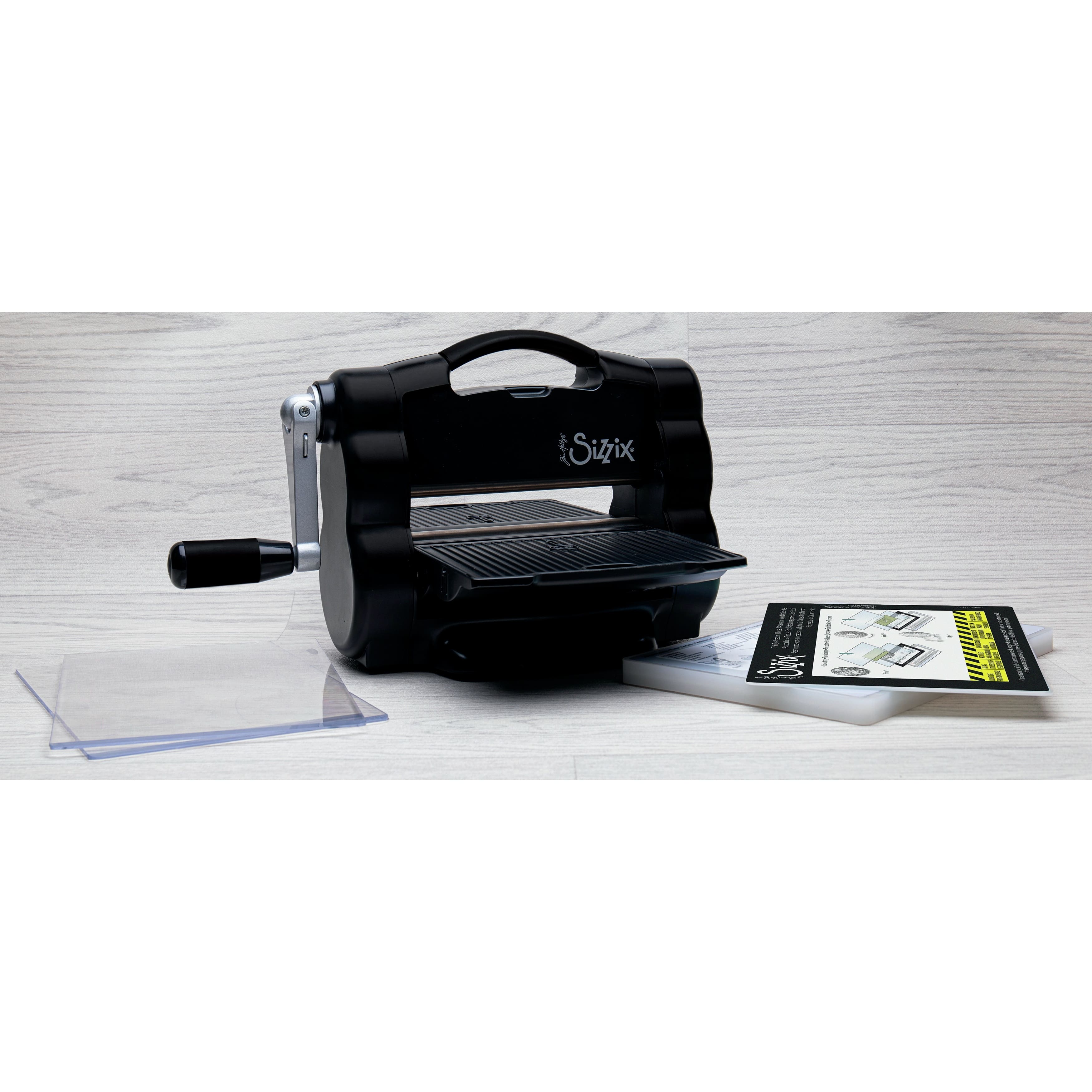 トッシー 【ＸＬサイズ相当】AIRTIGHT フルオーダー　5/3ミリ Tim Holtz® Sizzix® Black Big Shot Foldaway Machine | Michaels