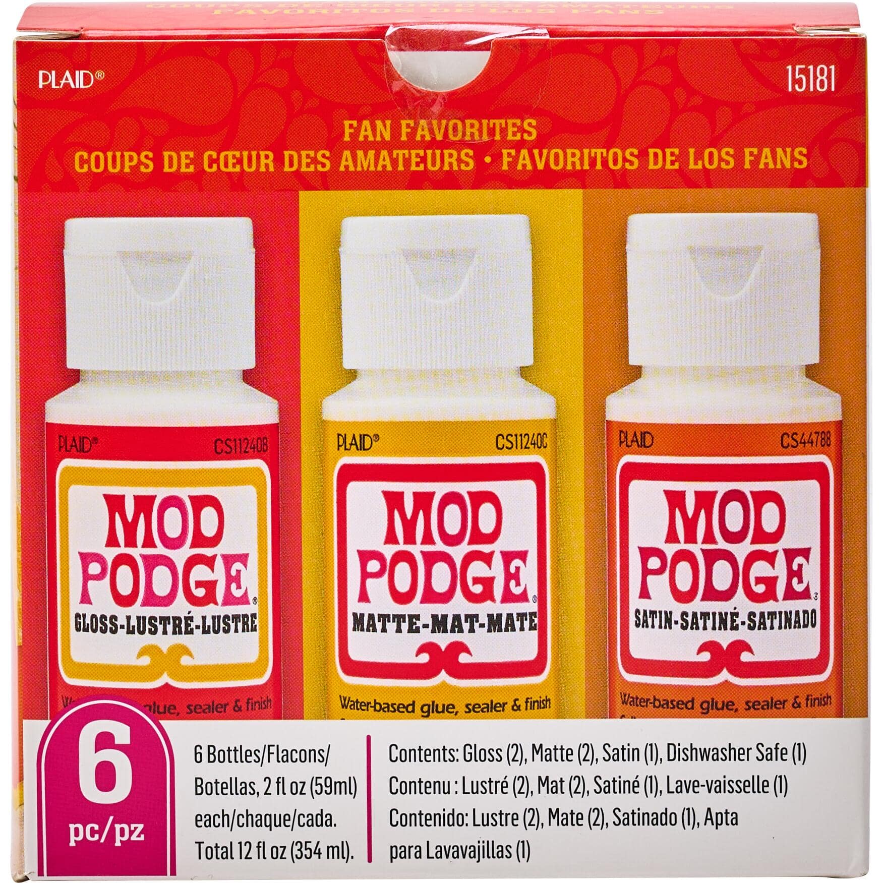 Mod Podge® Fan Favorites Set