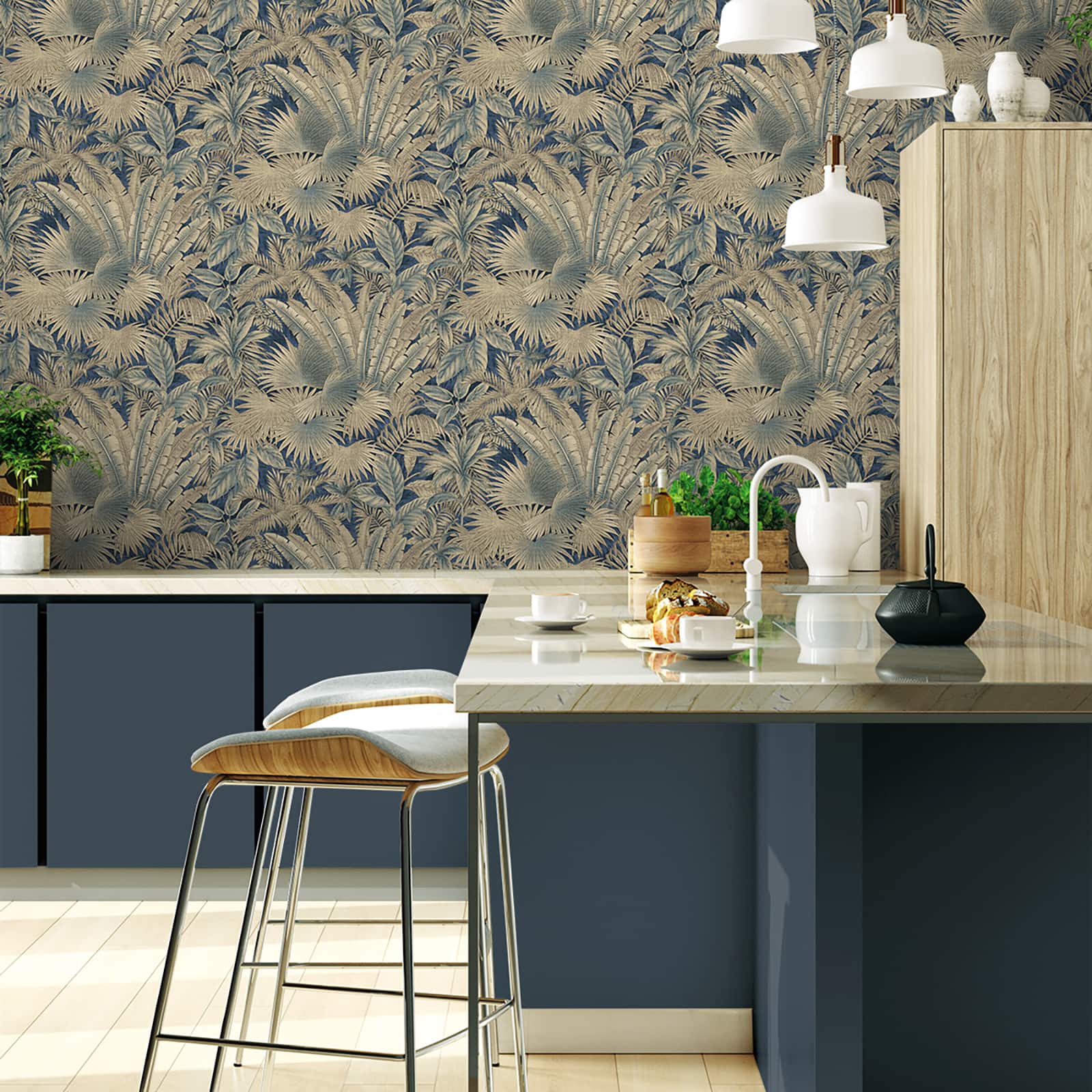 Tommy Bahama® Bahamian Breeze Peel & Stick Wallpaper