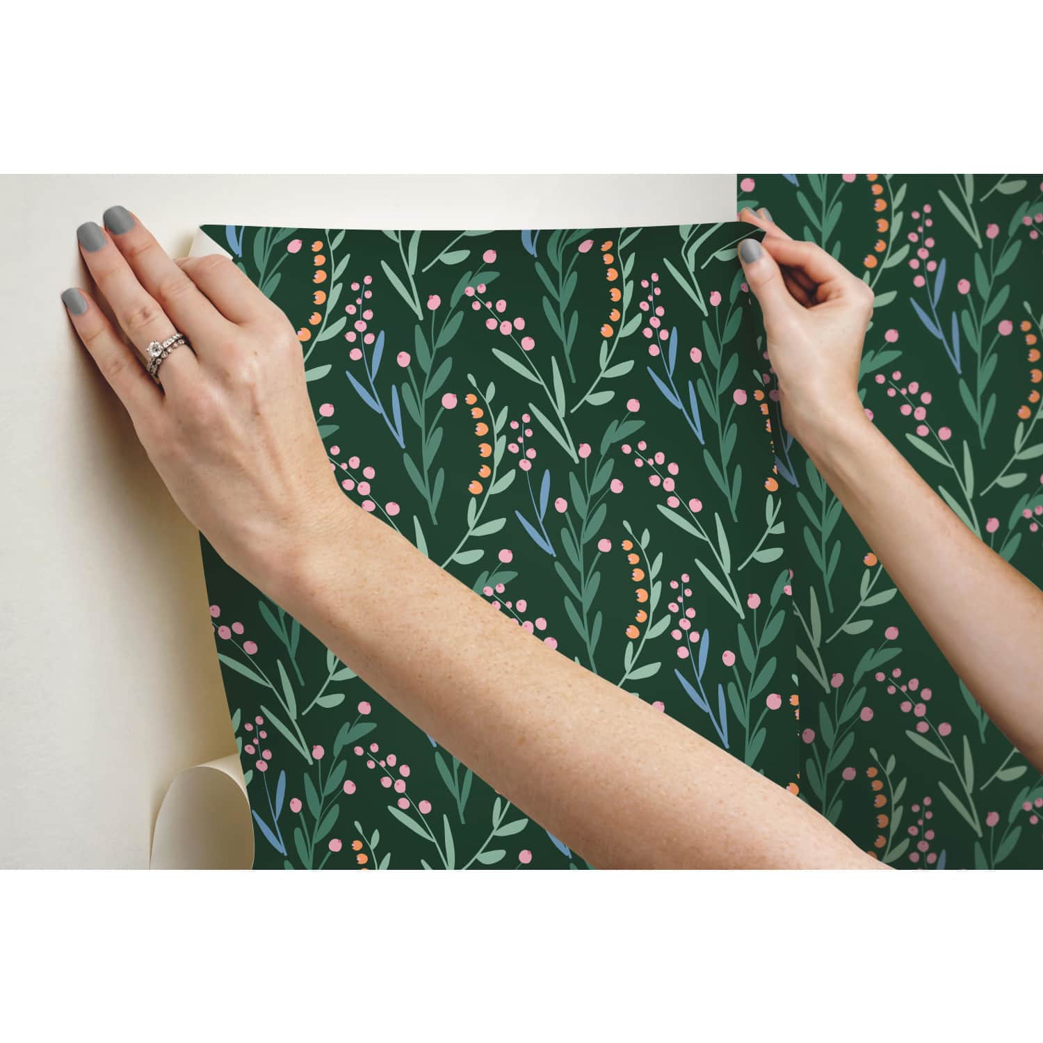 RoomMates Budding Branches Peel & Stick Wallpaper