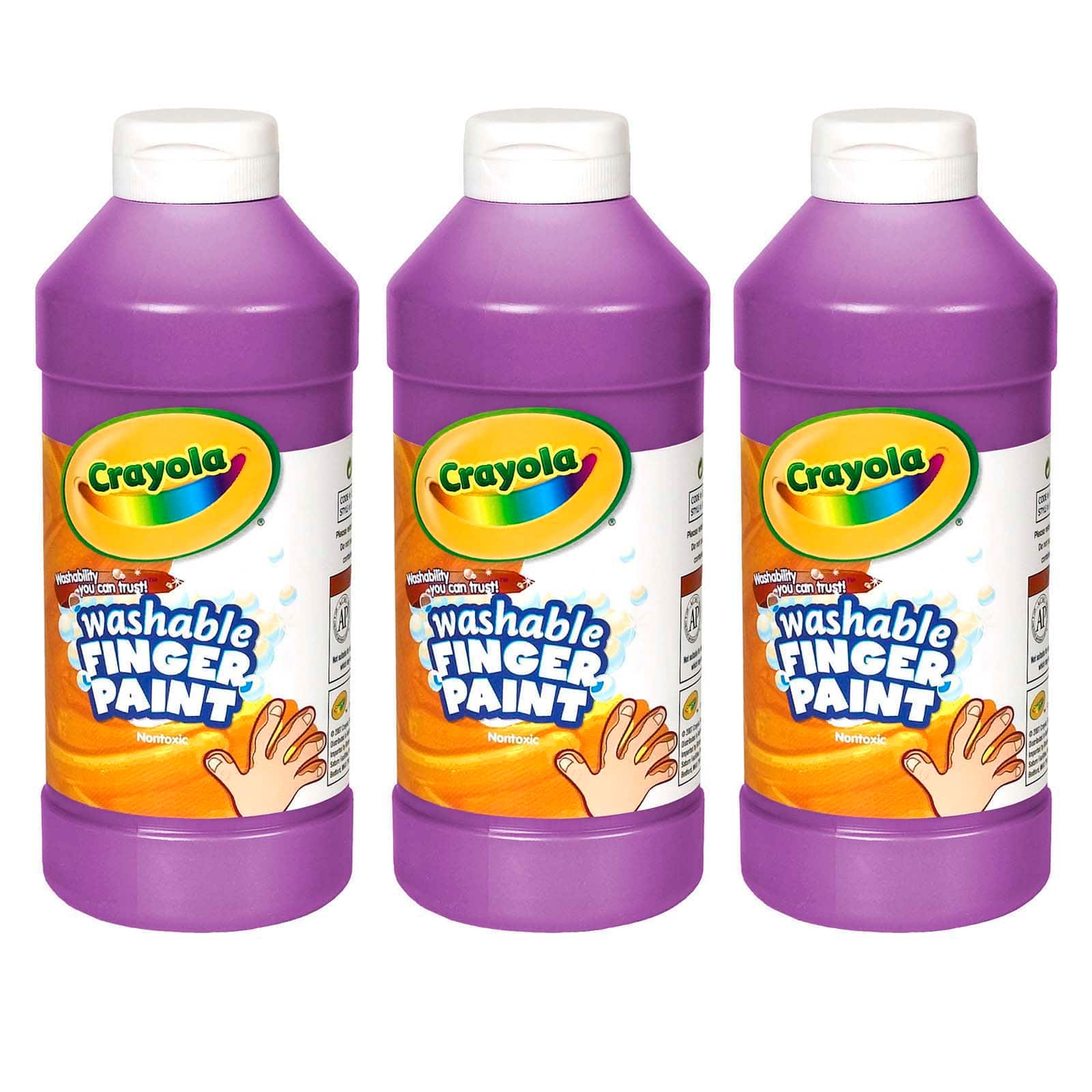 Crayola® 3 Piece Washable Finger Paint
