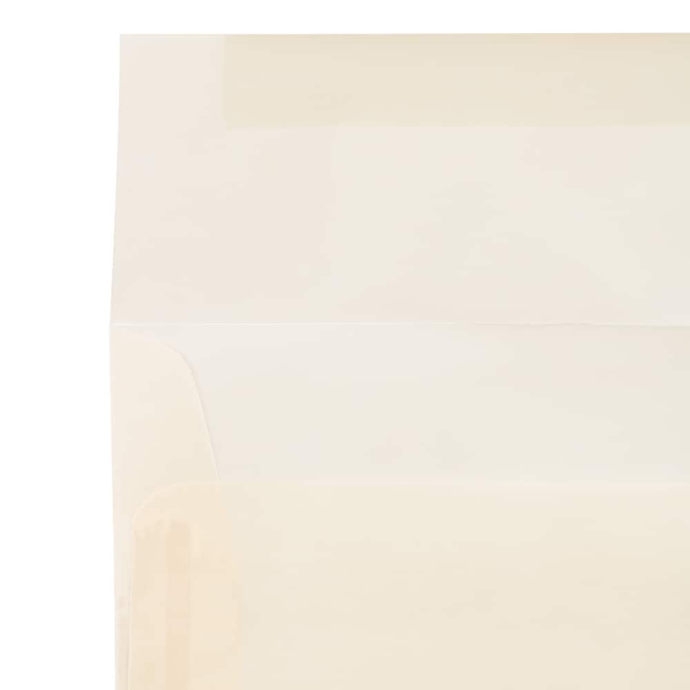 JAM Paper A6 Translucent Vellum Envelopes