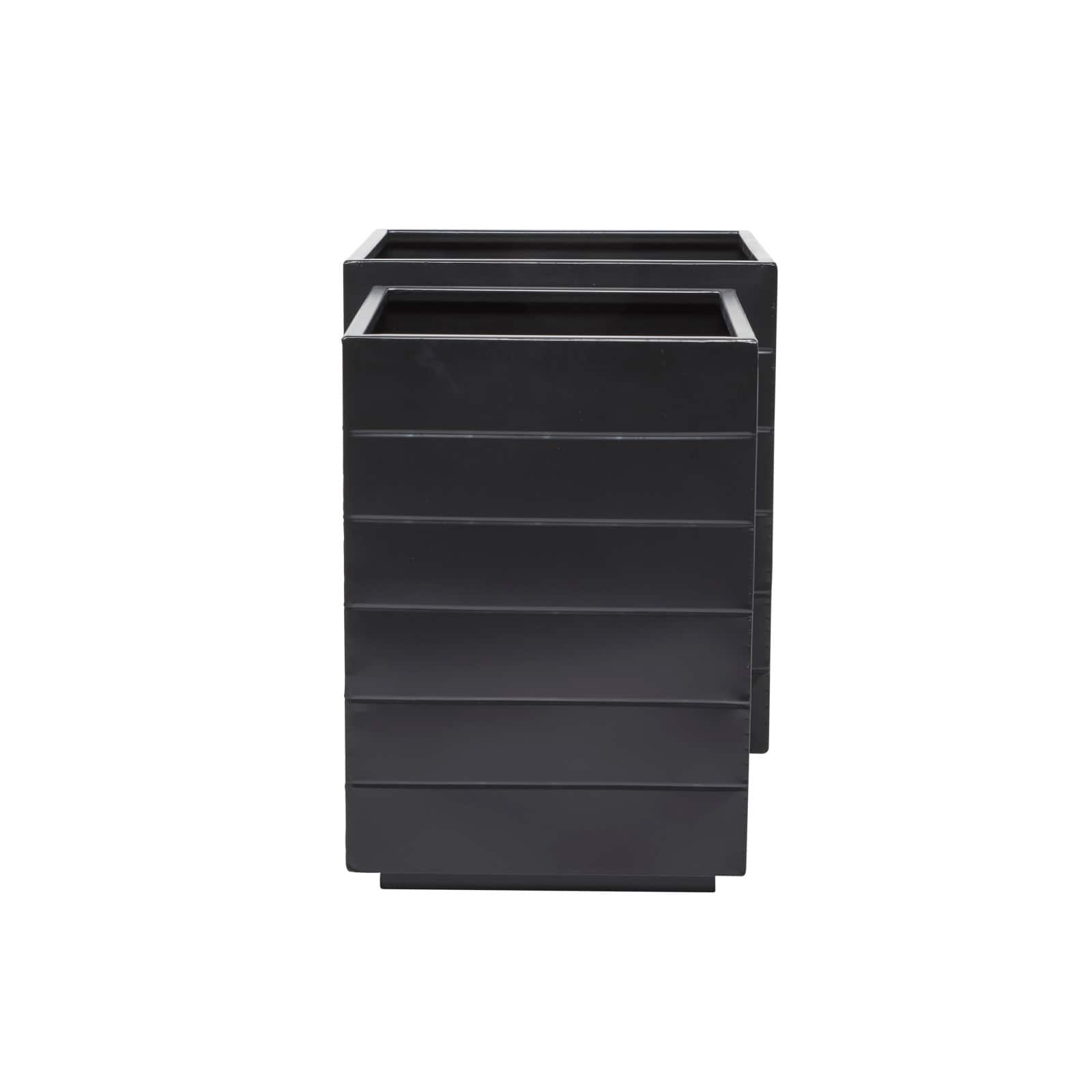 Modern Planter, Set of 2" 17