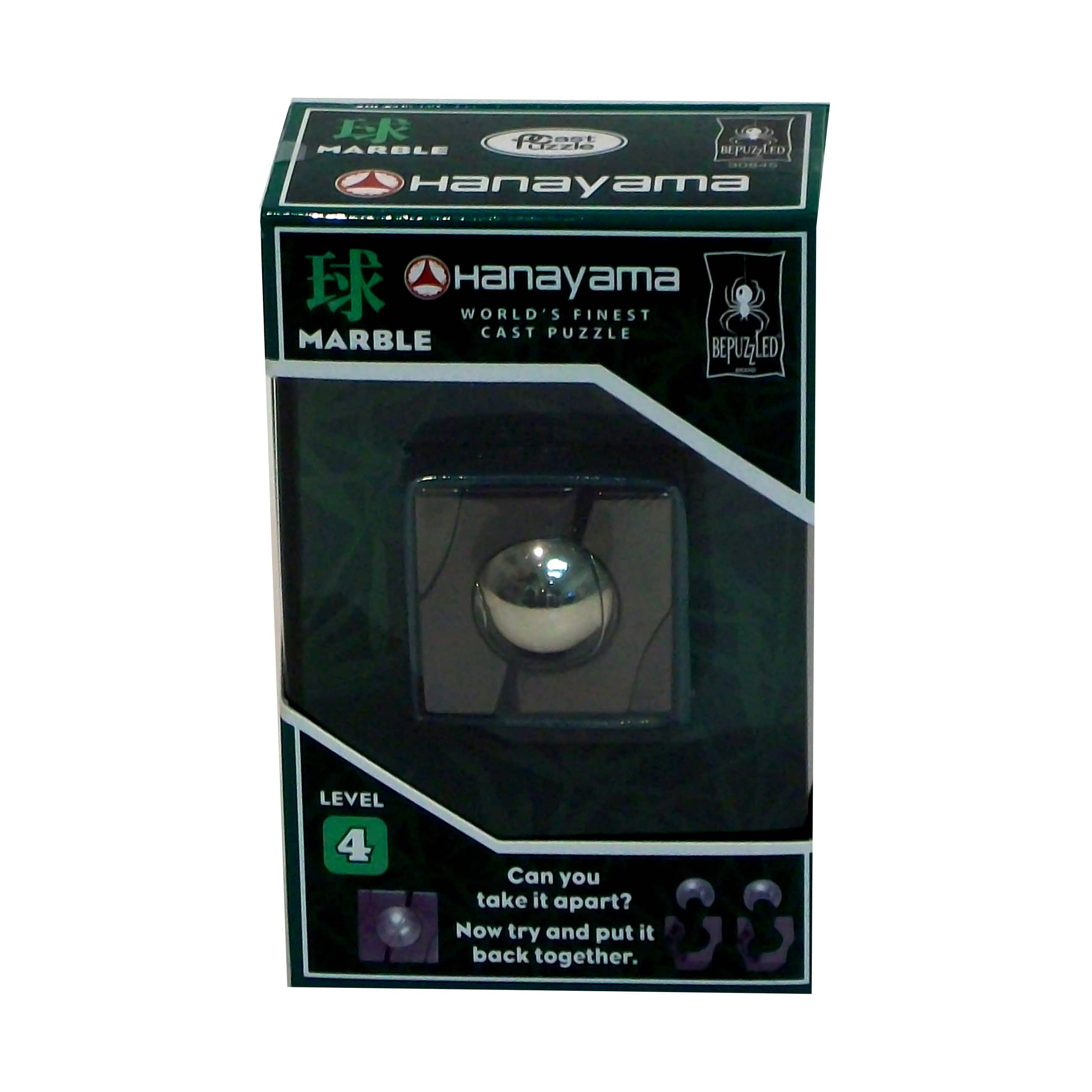 Hanayama Marble Level 4 Cast Puzzle
