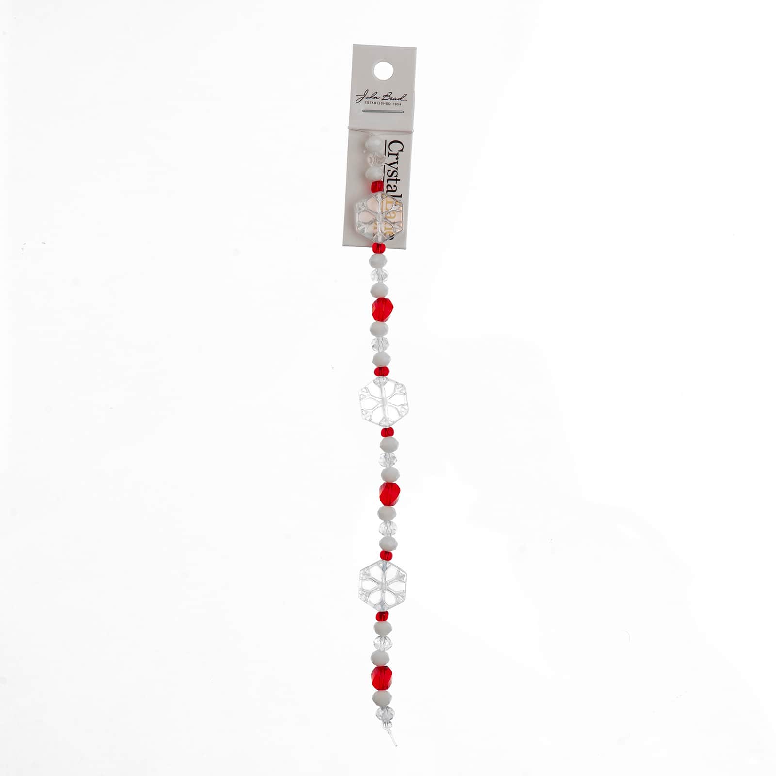 Crystal Lane DIY 7" Lampwork Designer Holiday Glass Bead Strand