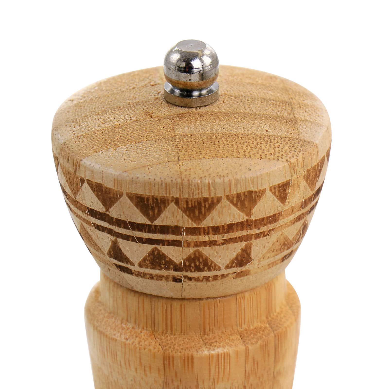 Gibson Home® 7.8" Sadler Wood Pepper Grinder