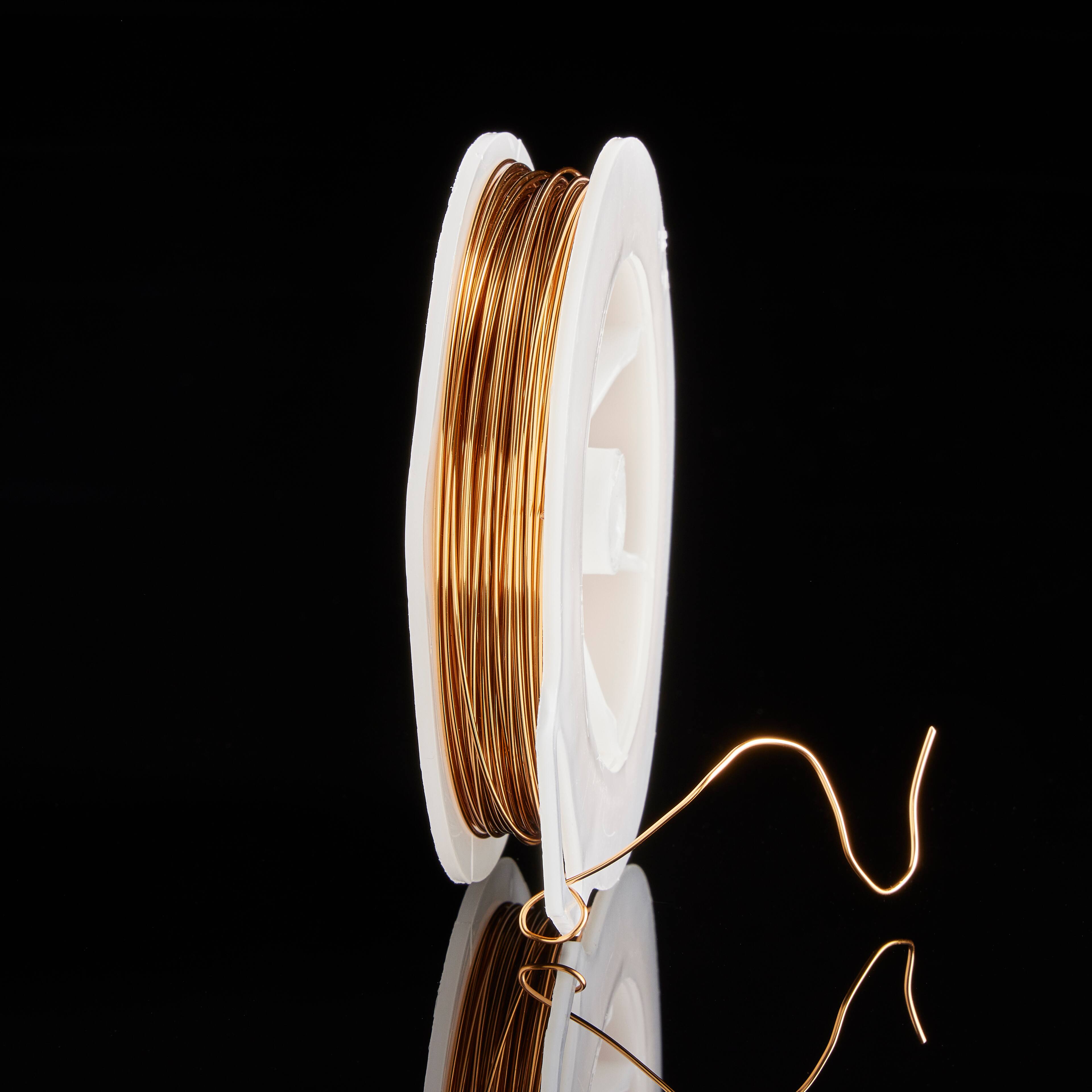 12 Pack: Beadalon® Artistic Wire® 20 Gauge Non-Tarnish Brass Wire